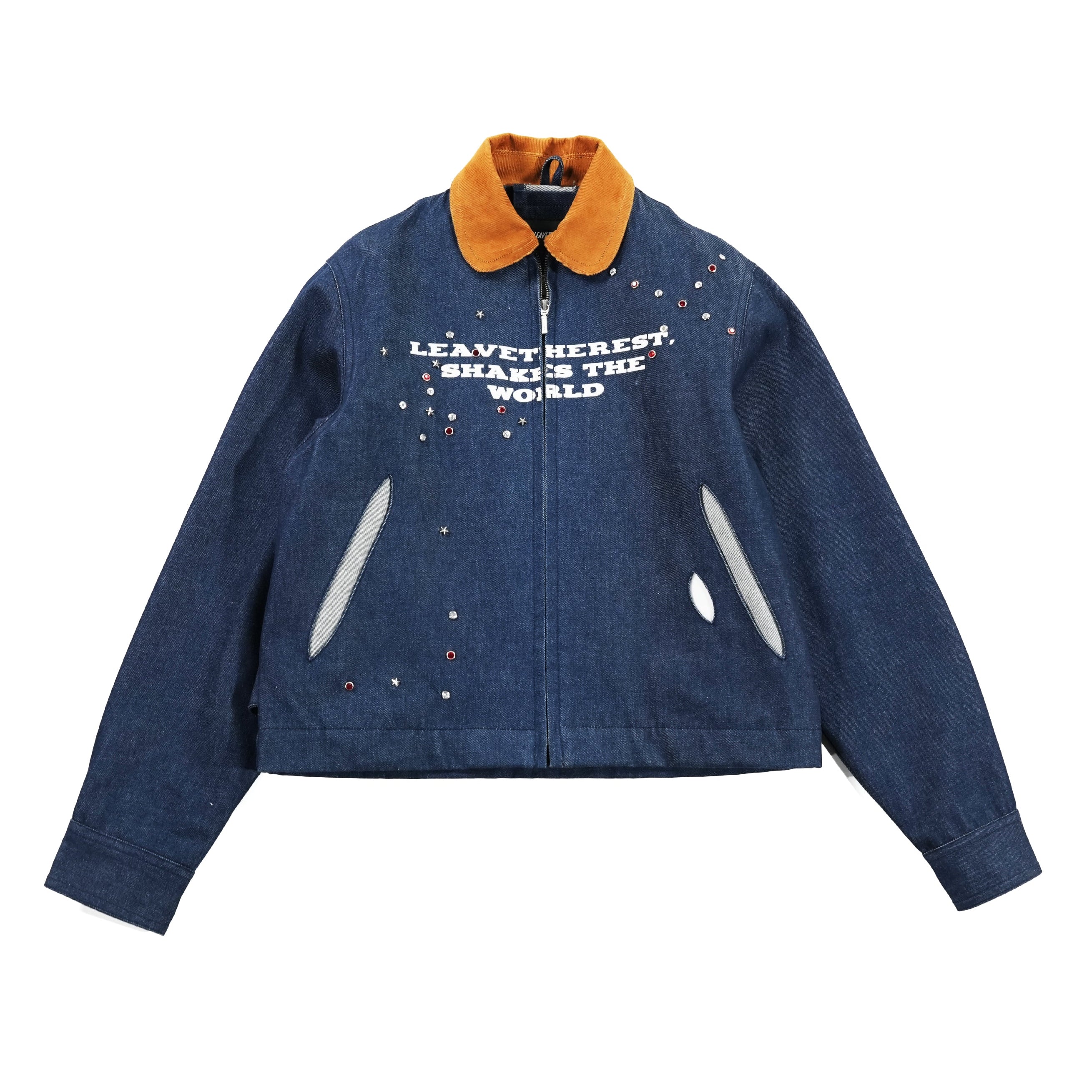 Cropped Botox Jacket - Indigo RTW