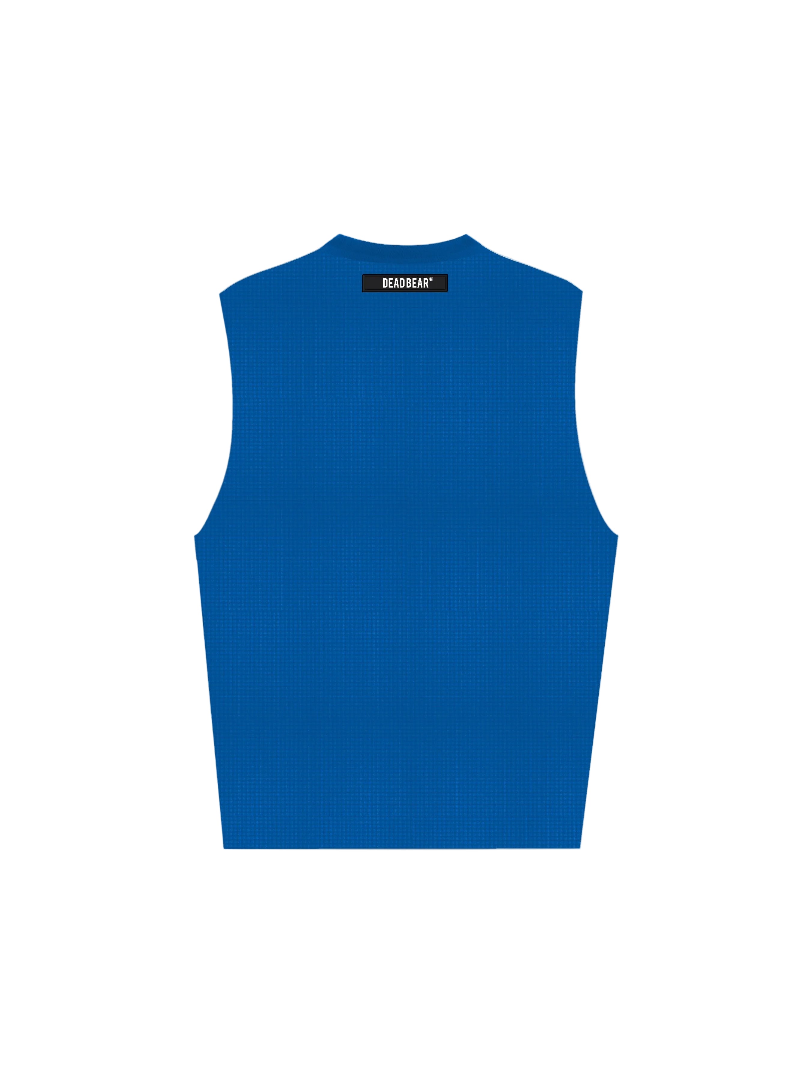 Waffle Tank Royal Blue