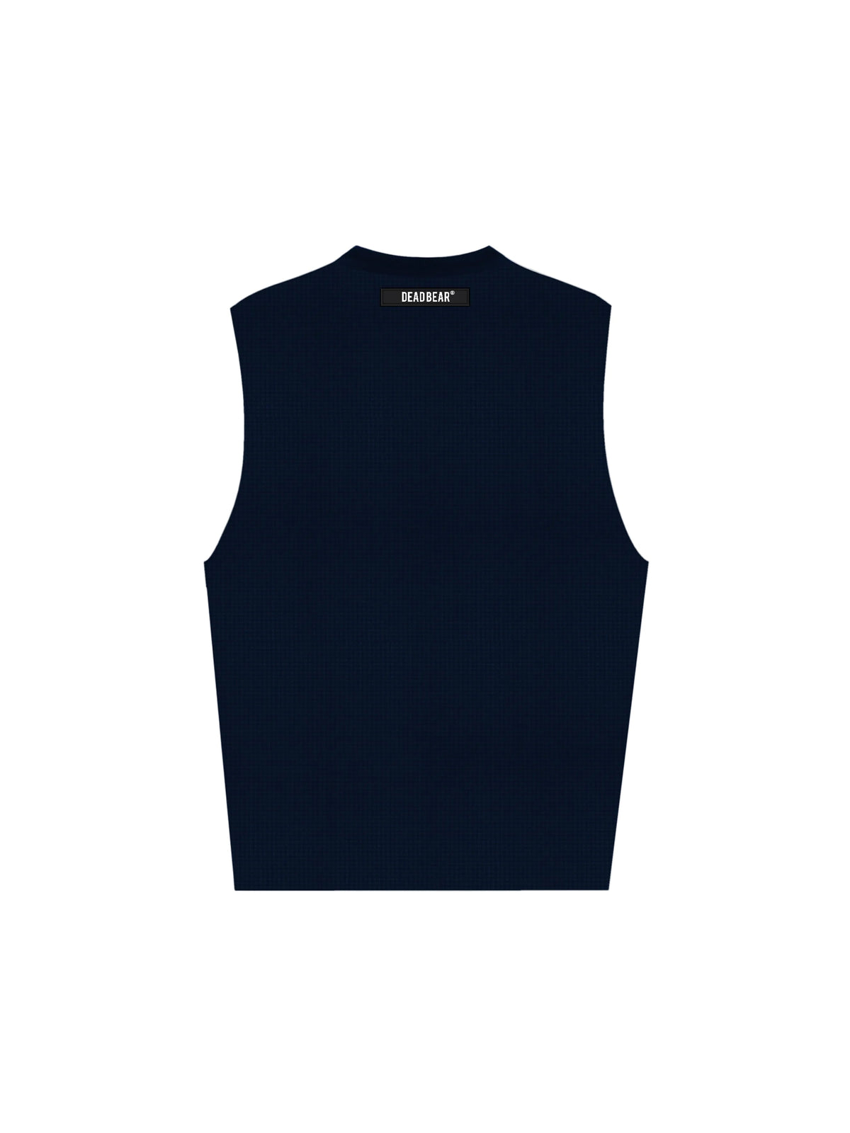 Waffle Tank Navy