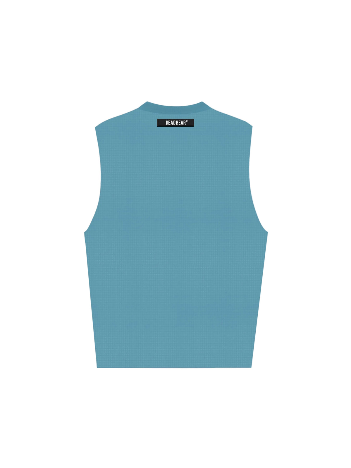 Waffle Tank Powder Blue