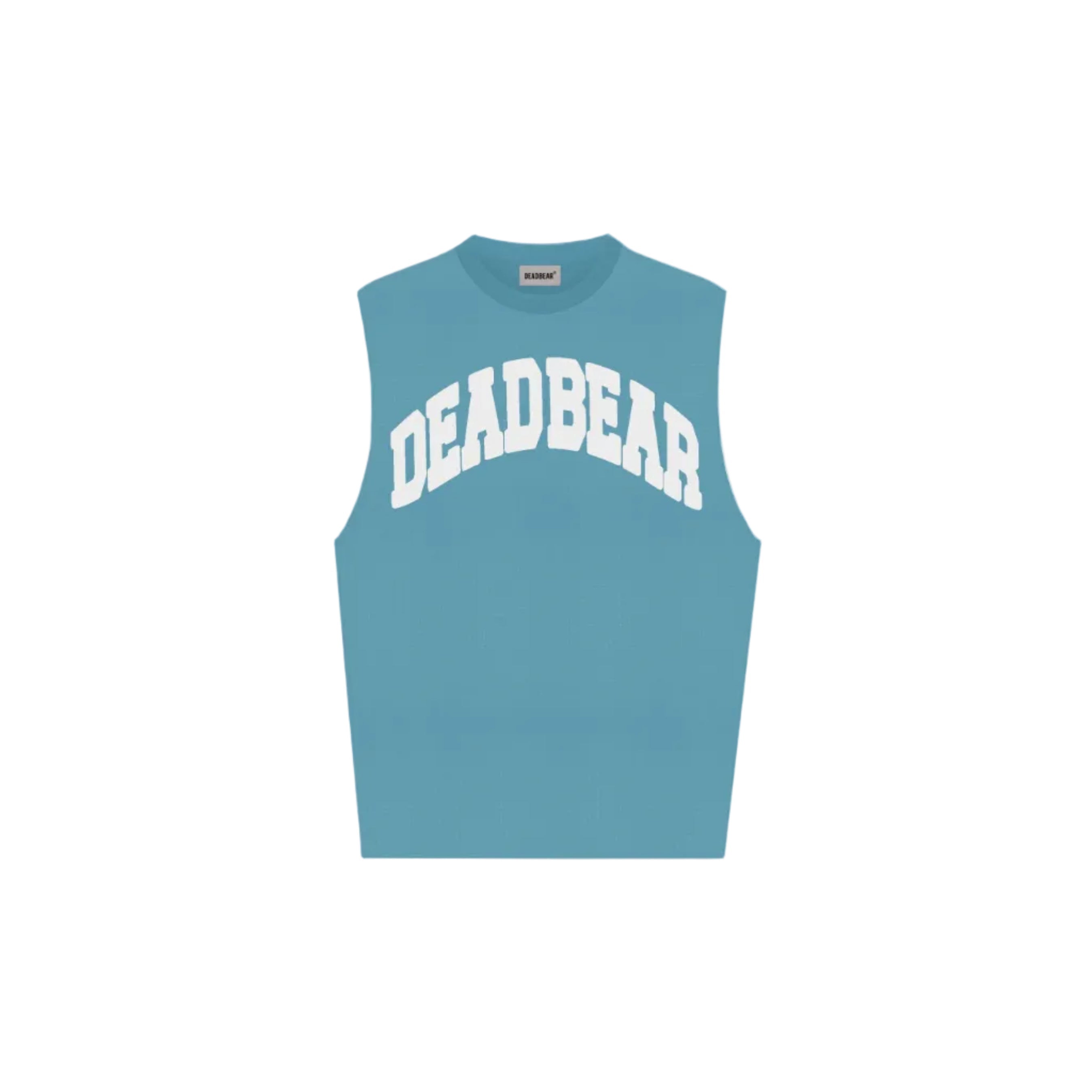 Waffle Tank Powder Blue