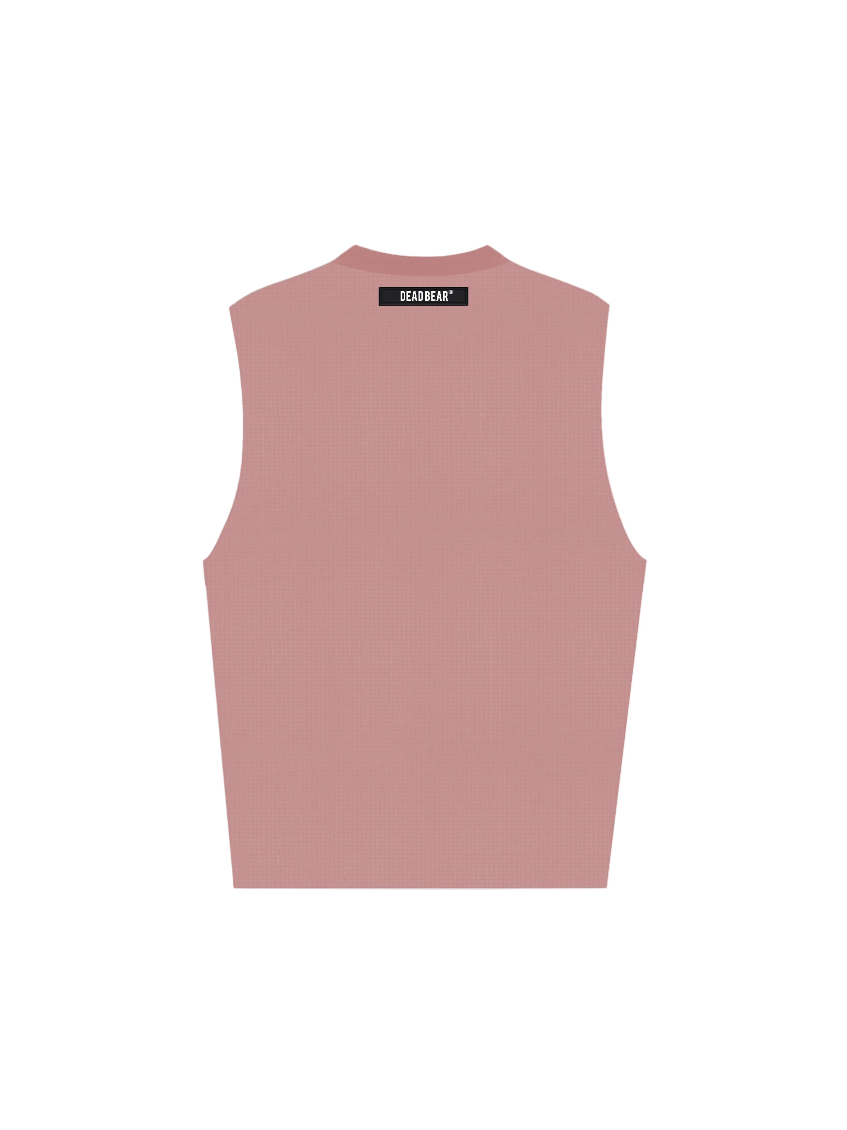 Waffle Tank Pink