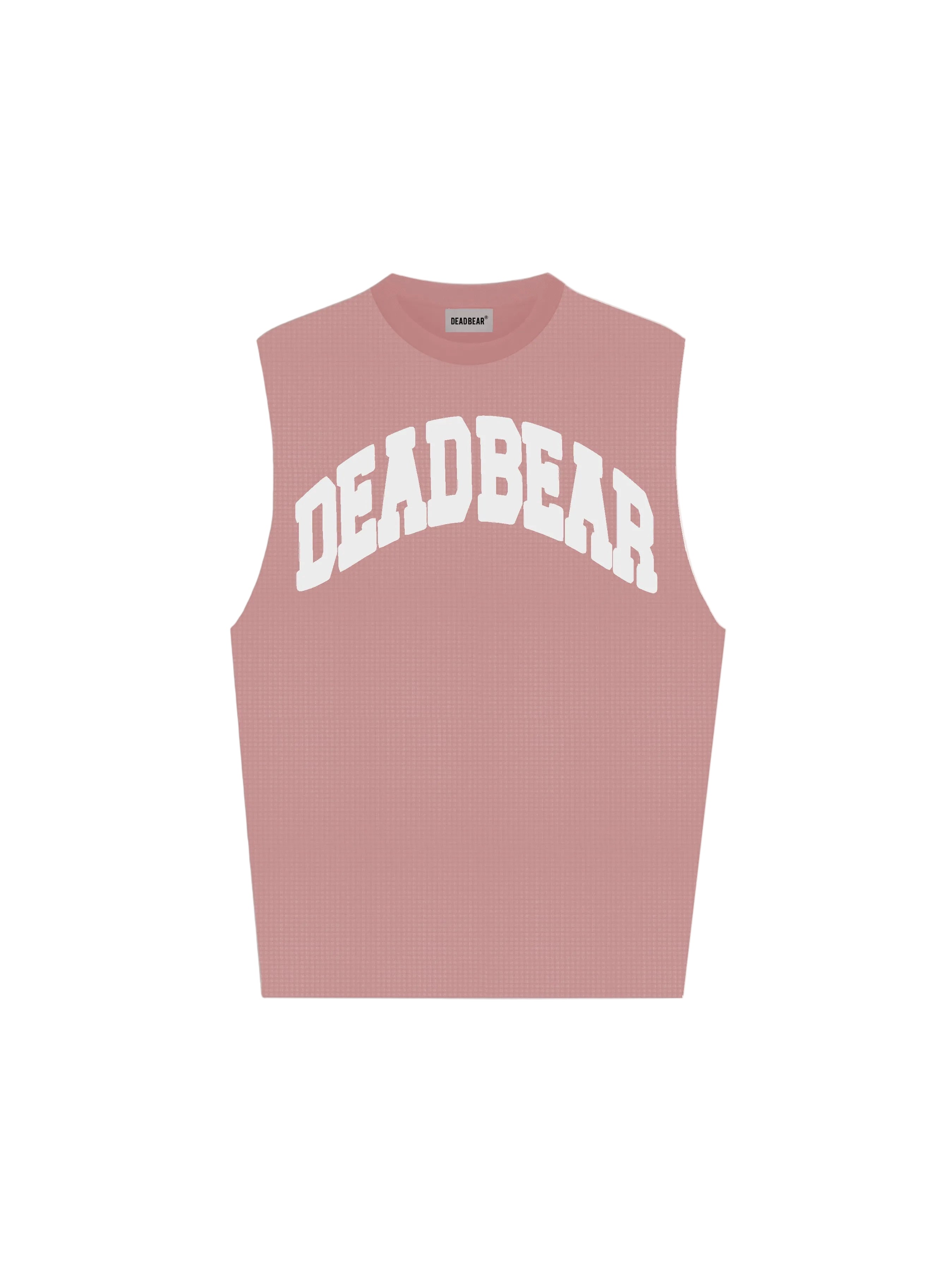 Waffle Tank Pink