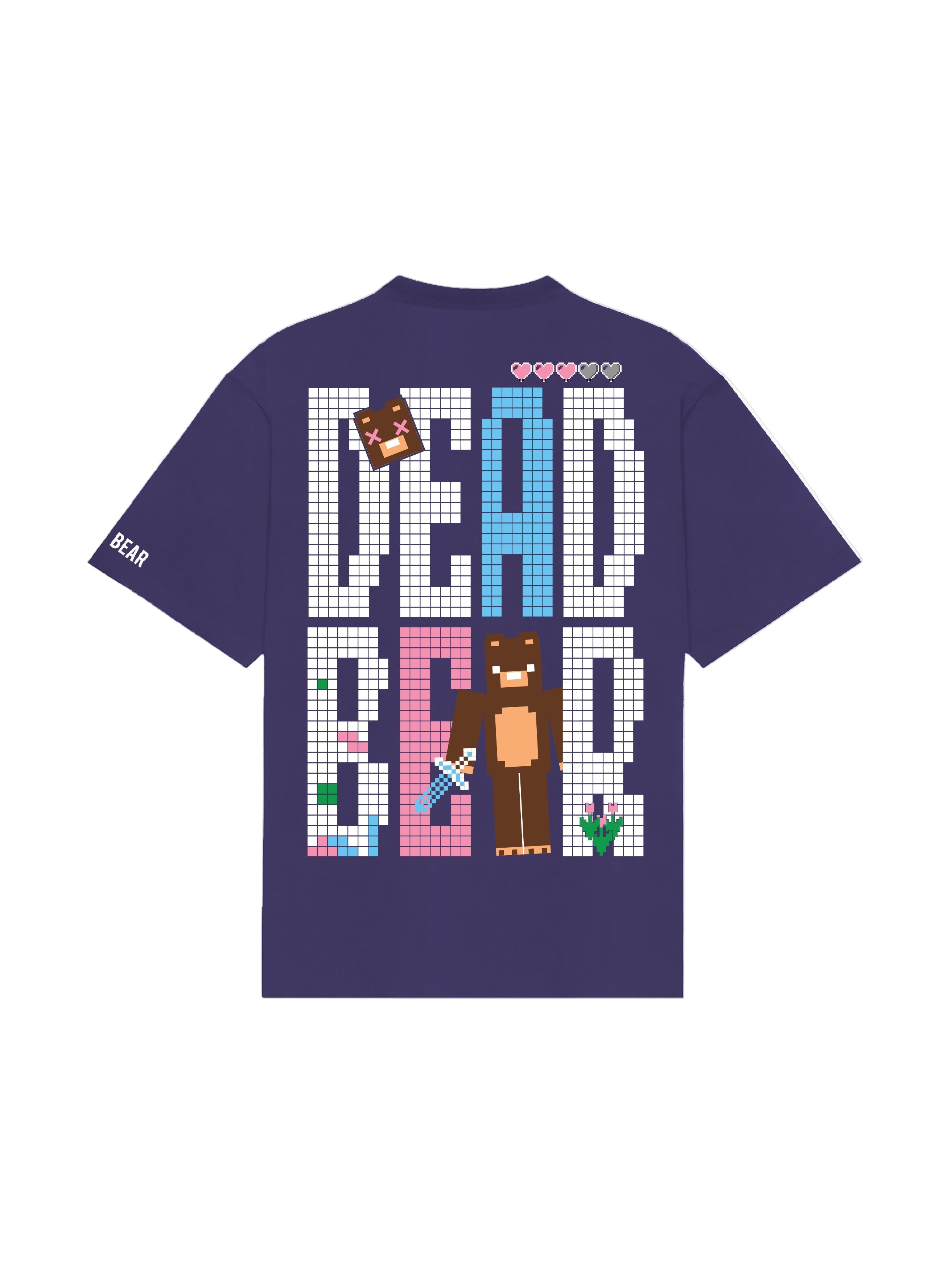 Pixel Tee Purple