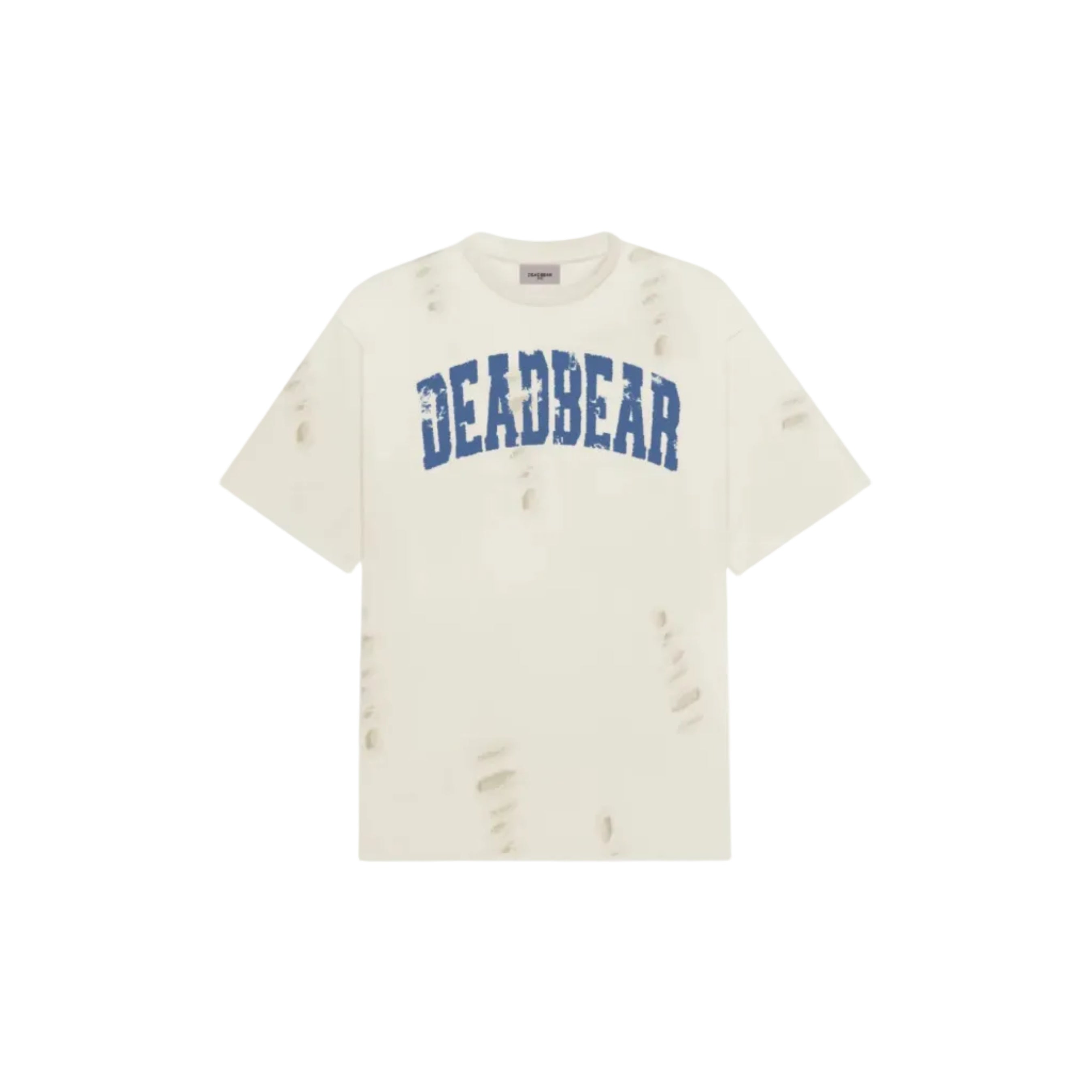 Distressed Cream White Tee 2.0
