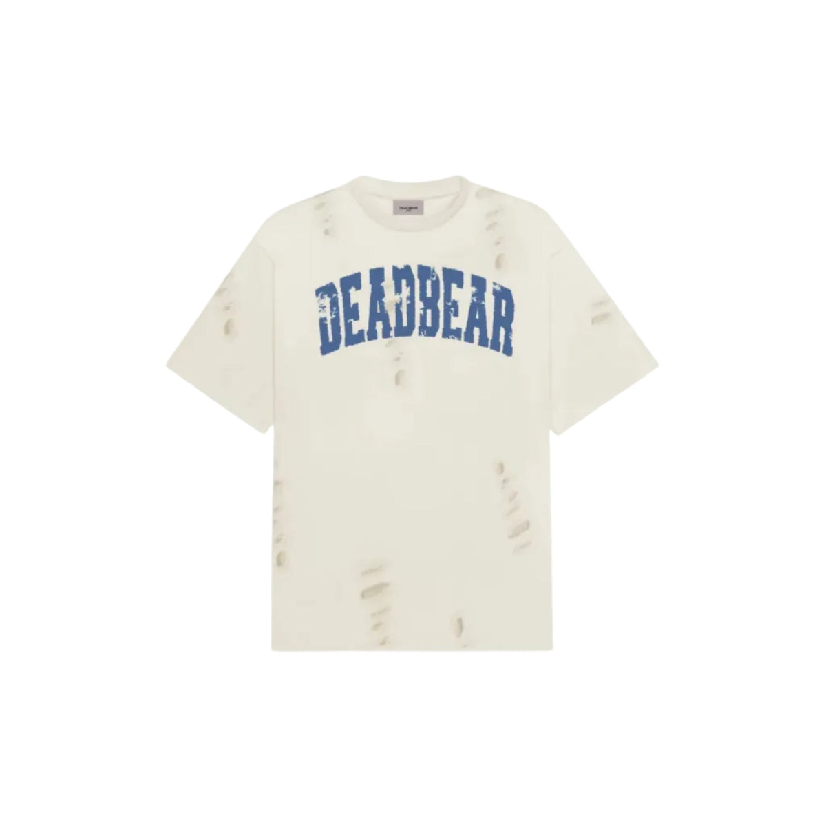 Distressed Cream White Tee 2.0