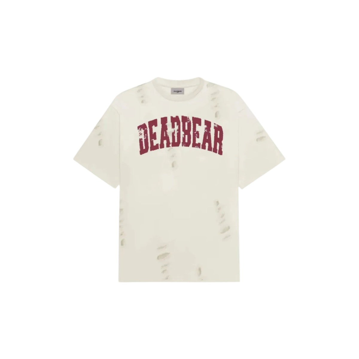 Distressed Cream White Tee 3.0