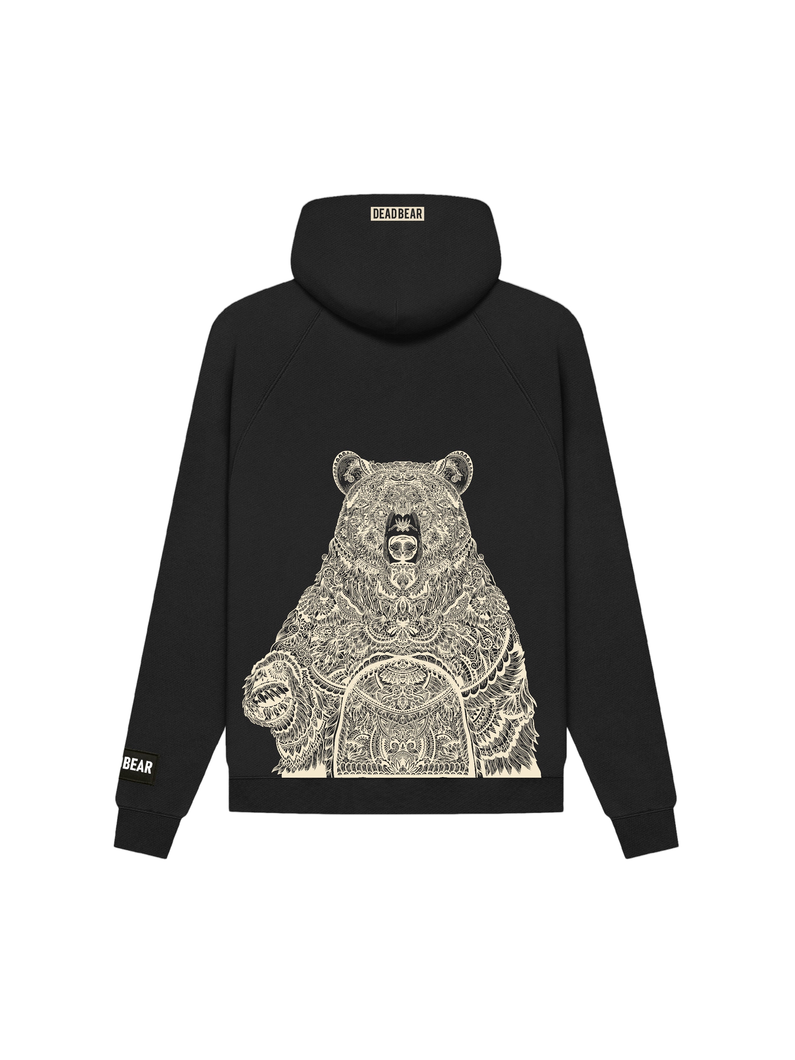 Mandala Hoodie Black