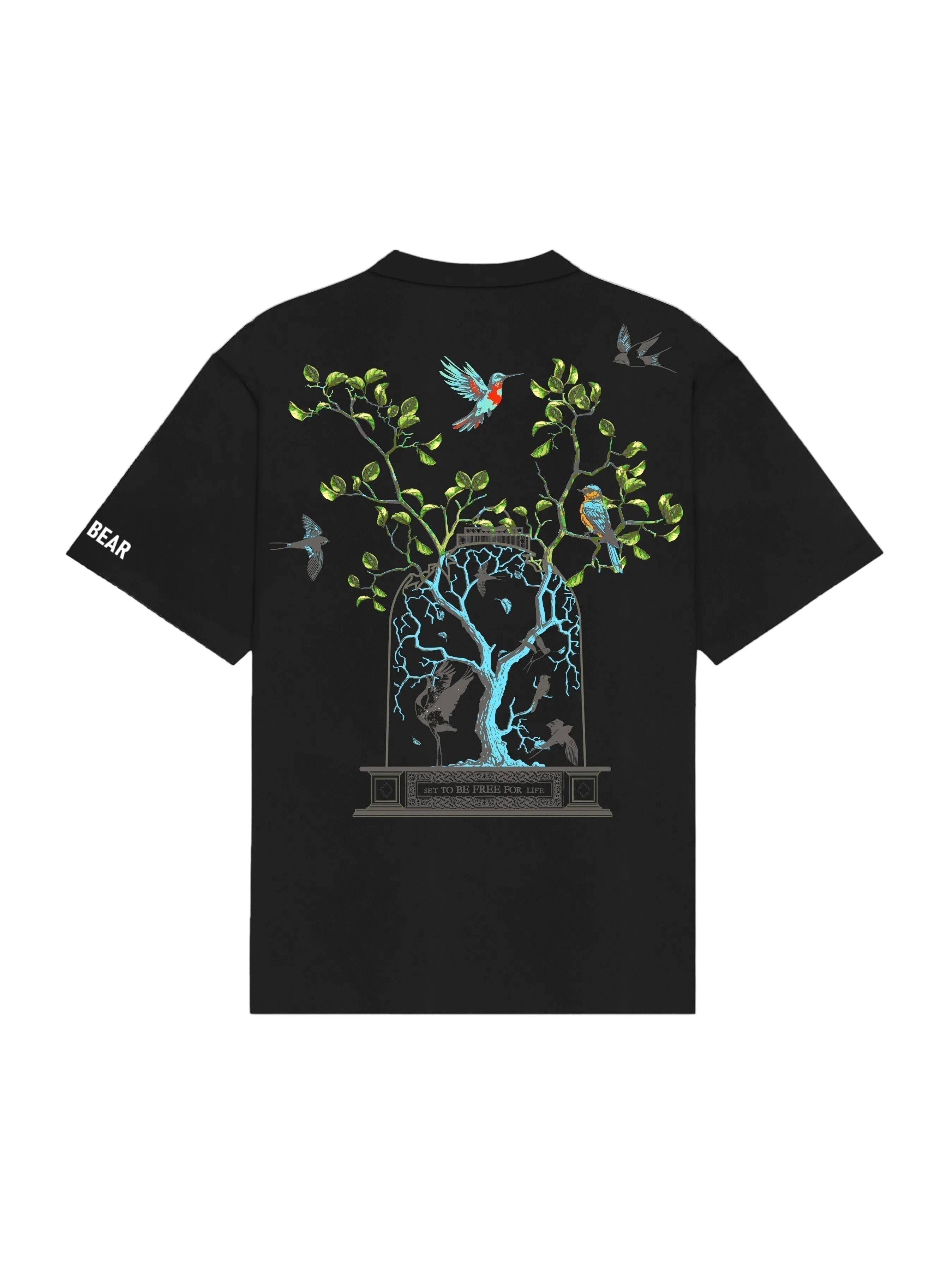 Set Free Tee Black