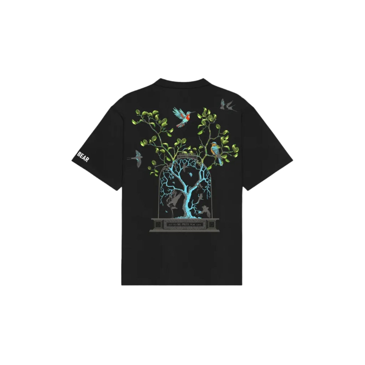 Set Free Tee Black