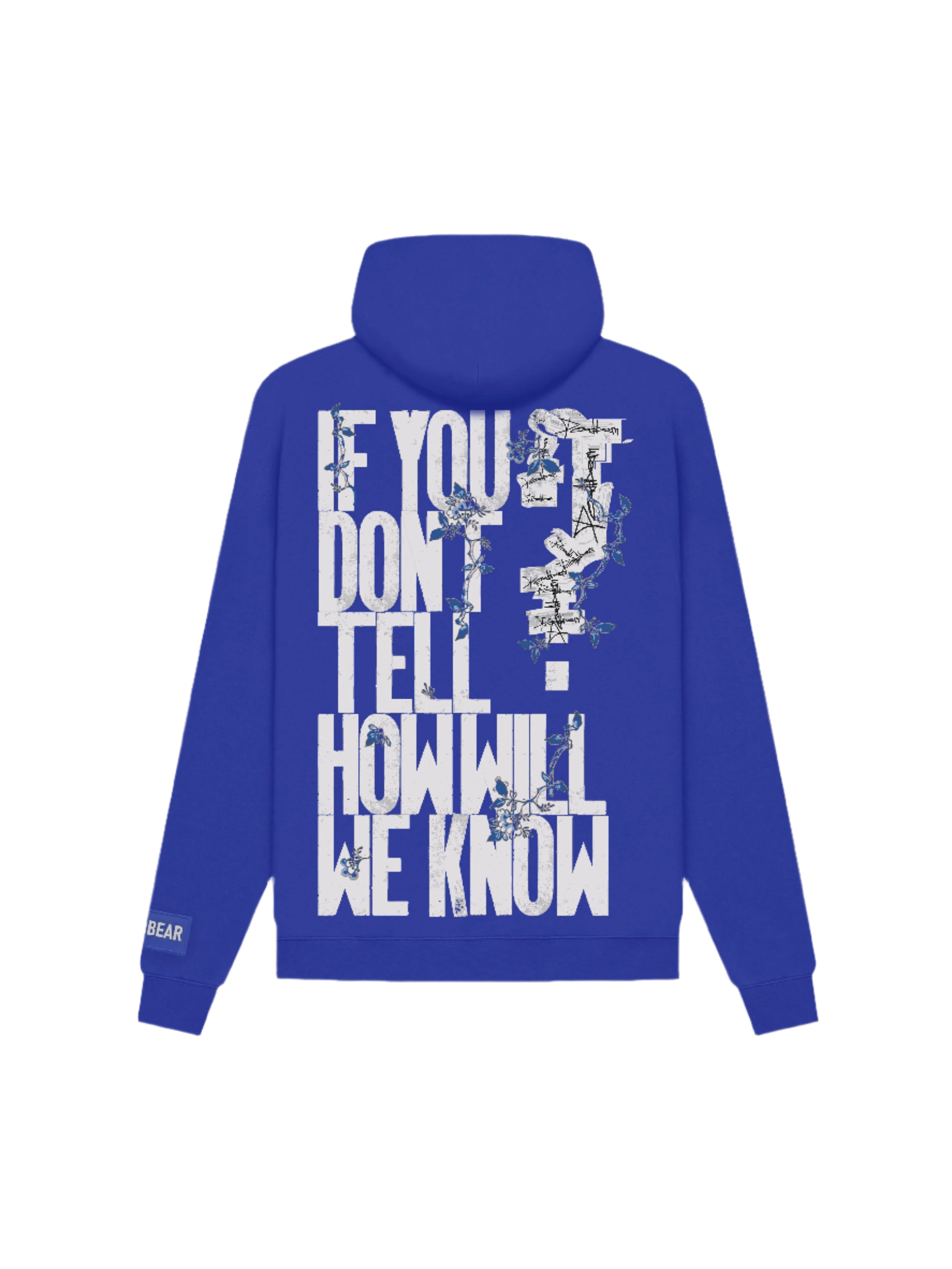 Confessions Hoodie Royal Blue