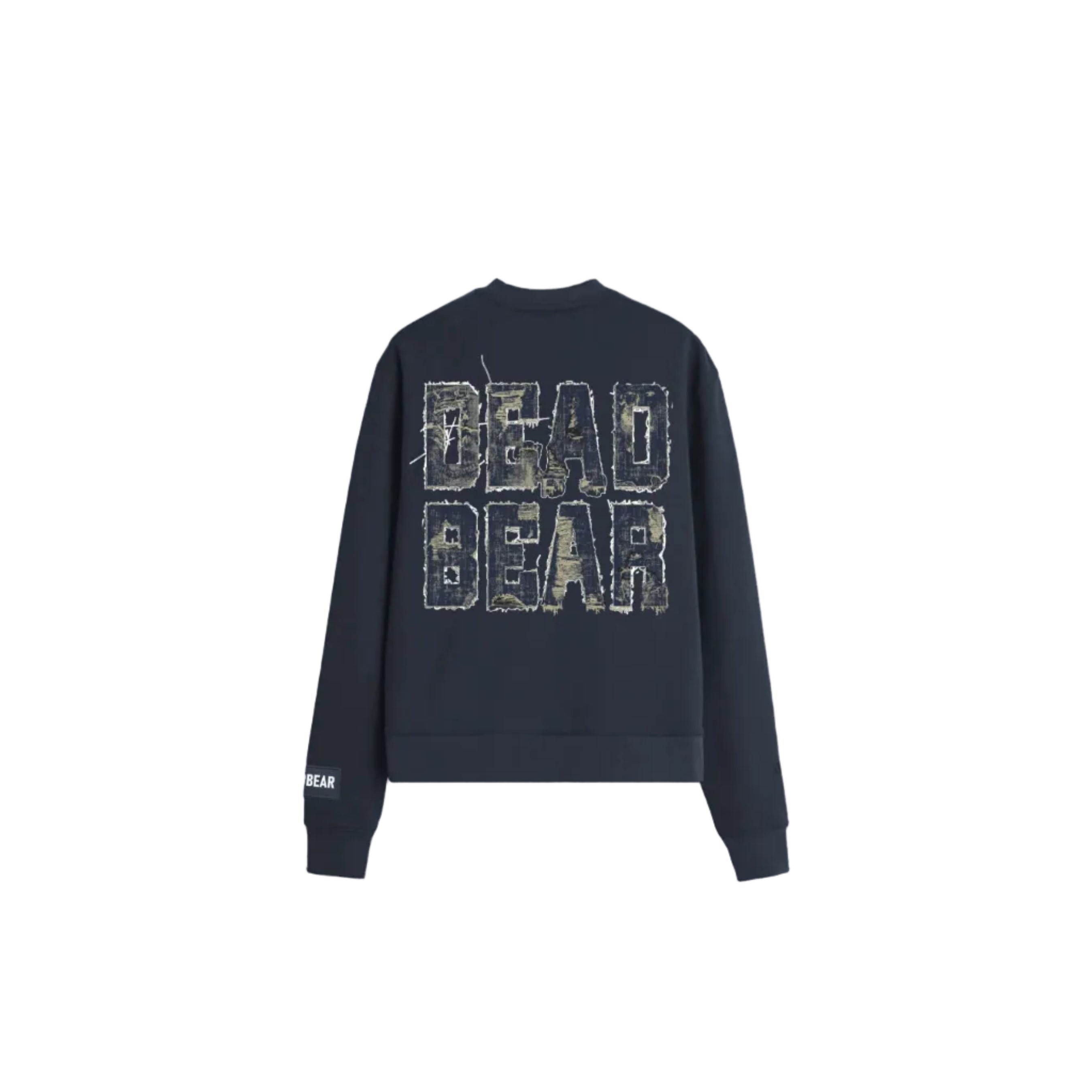 Fake Denim Sweatshirt Navy