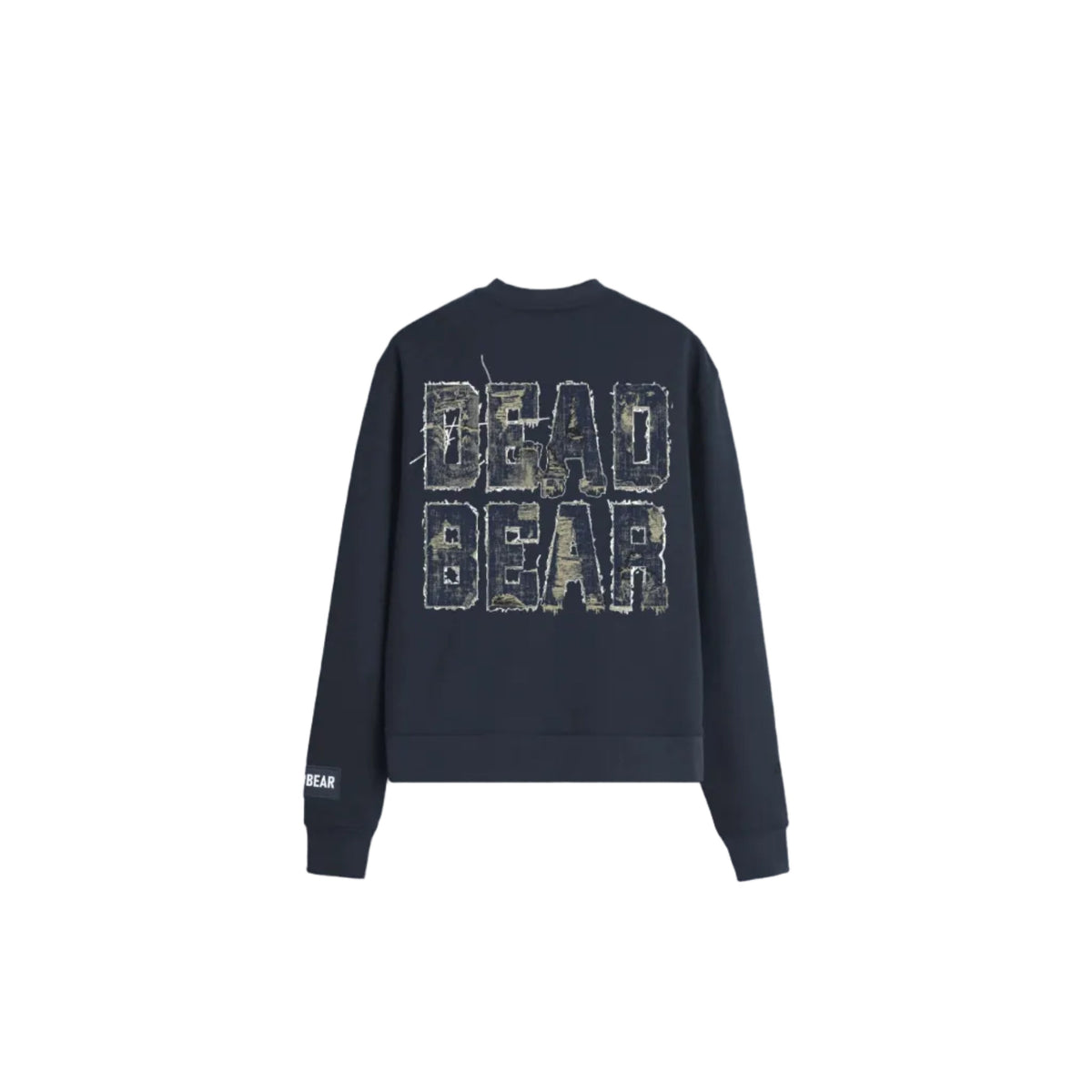 Fake Denim Sweatshirt Navy