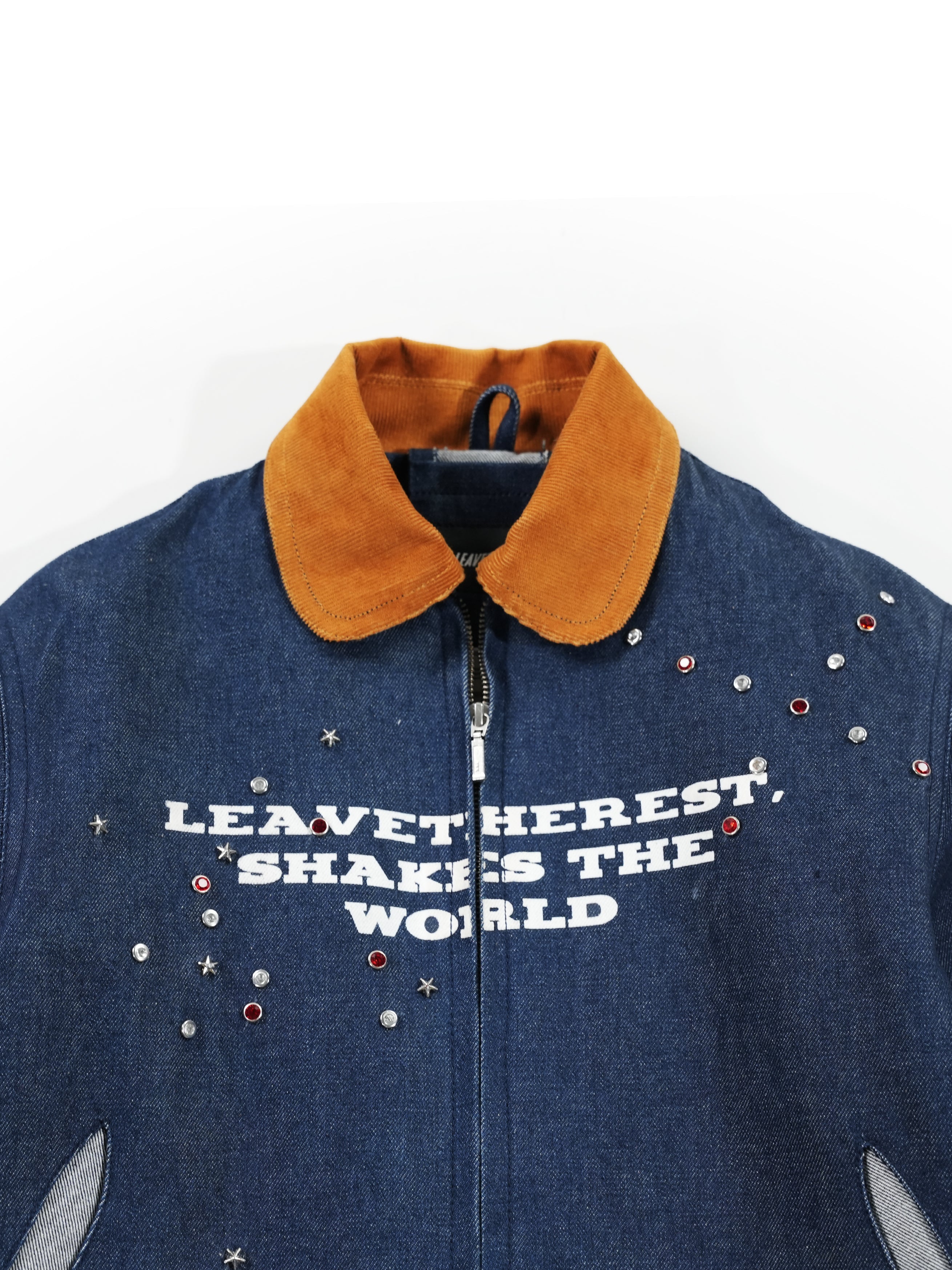 Cropped Botox Jacket - Indigo RTW