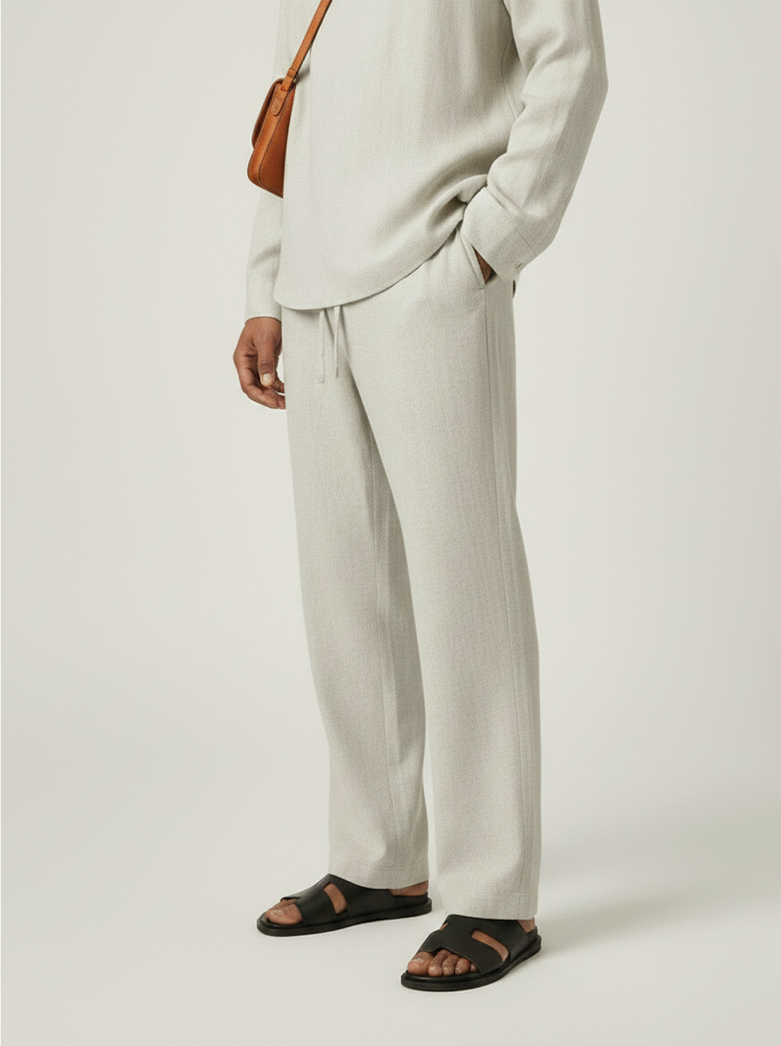Khadi Linen Relaxed Pants