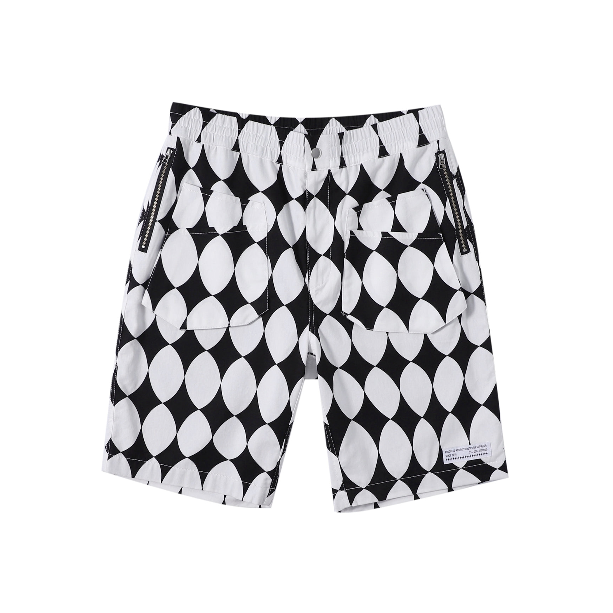 DIAMOND PATTERN SHORTS