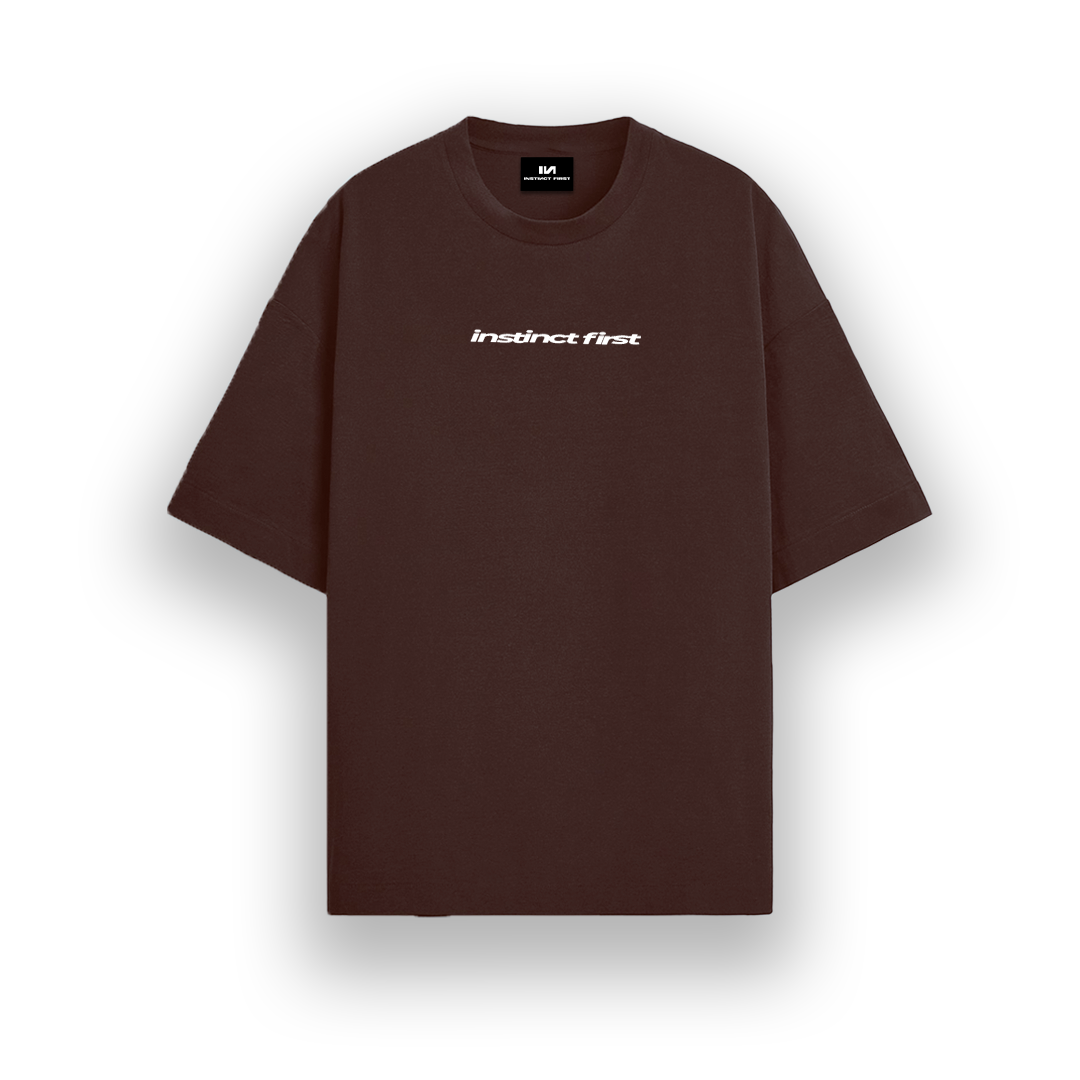 Art is Instinct- Tshirt (Coffee Brown)
