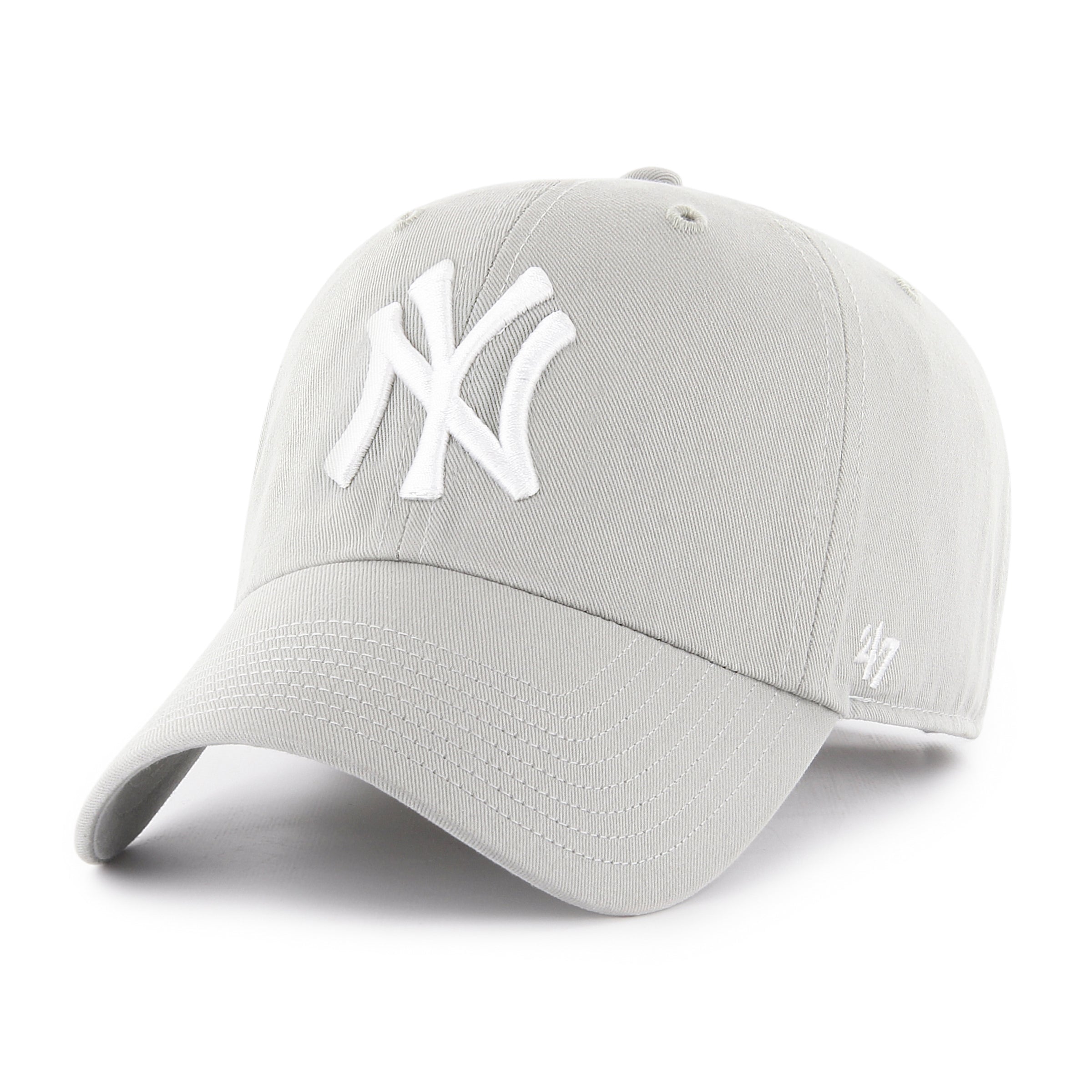 New York Yankees '47 CLEAN UP Grey Cap