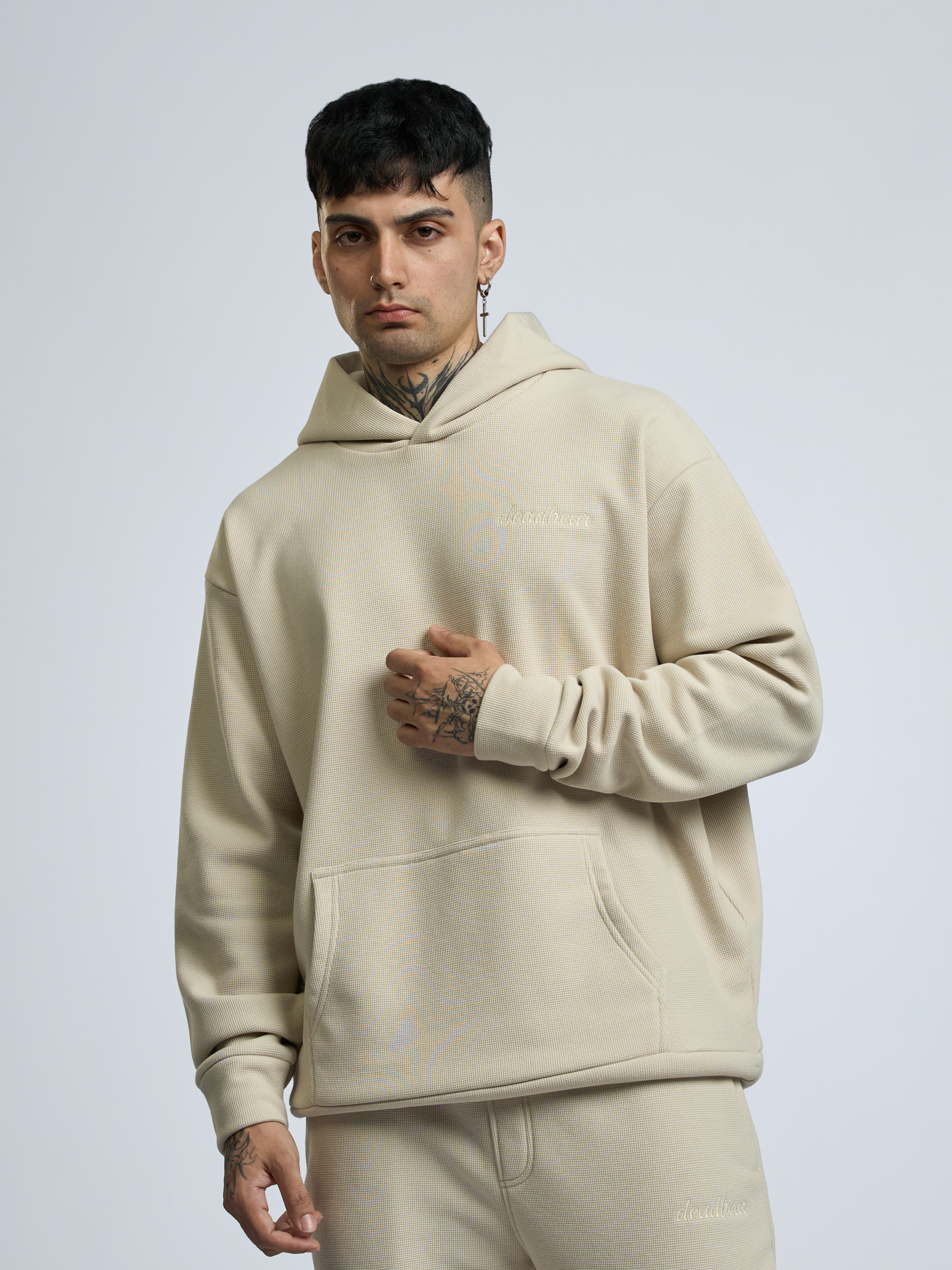 Co-ord Hoodie Beige