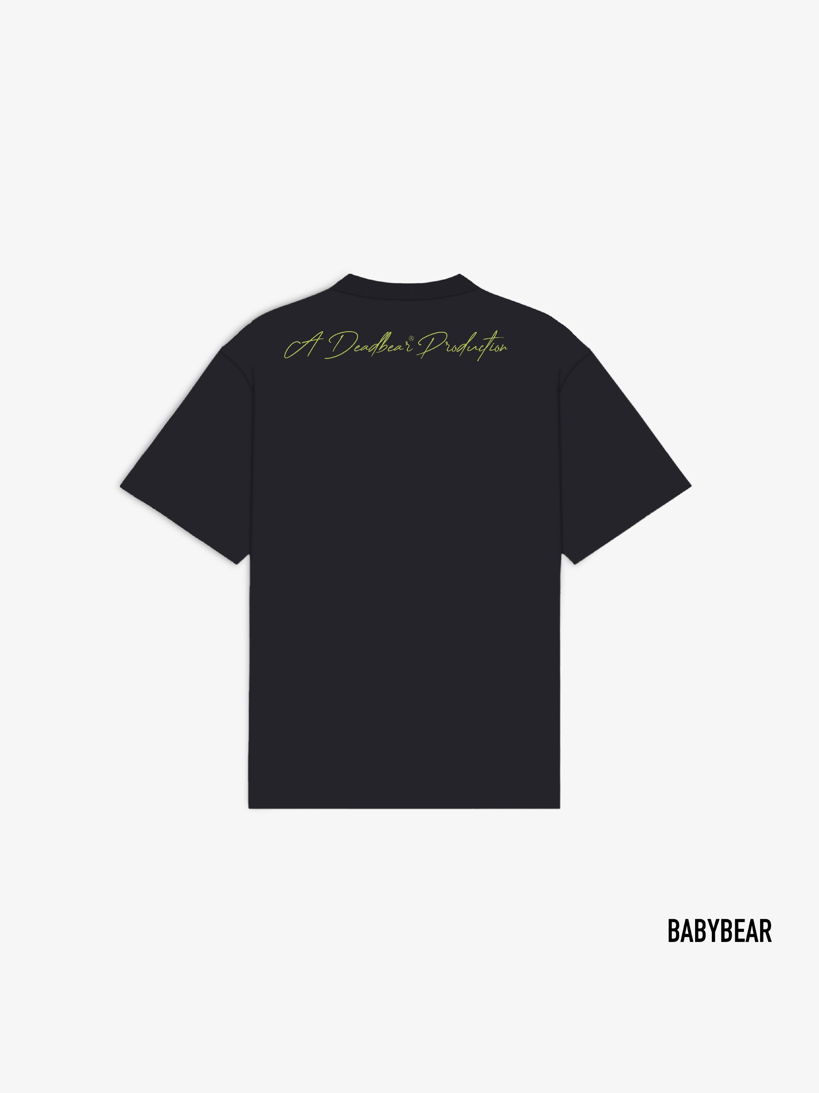 Babybear Ted Tee Black