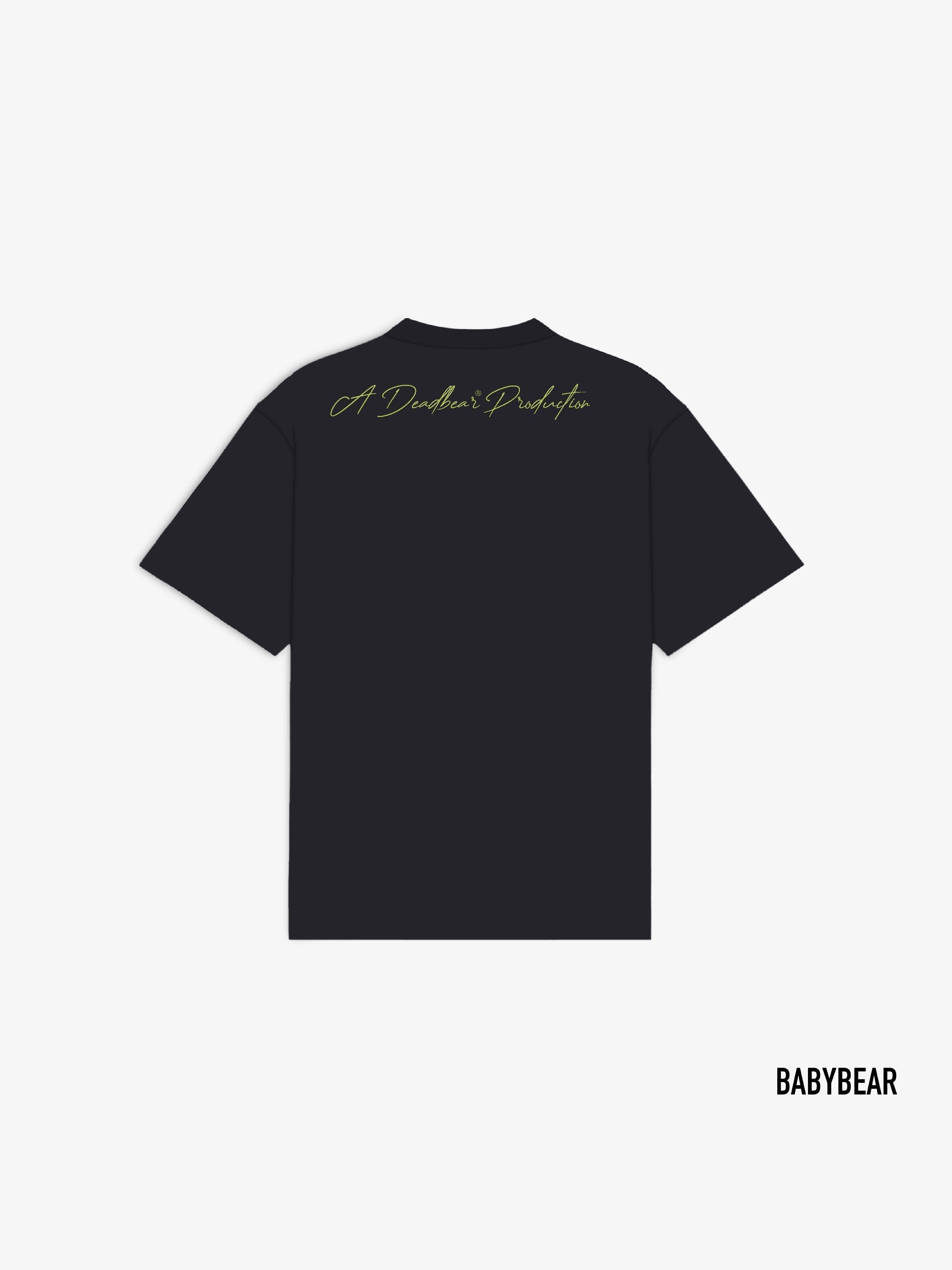 Babybear Ted Tee Black