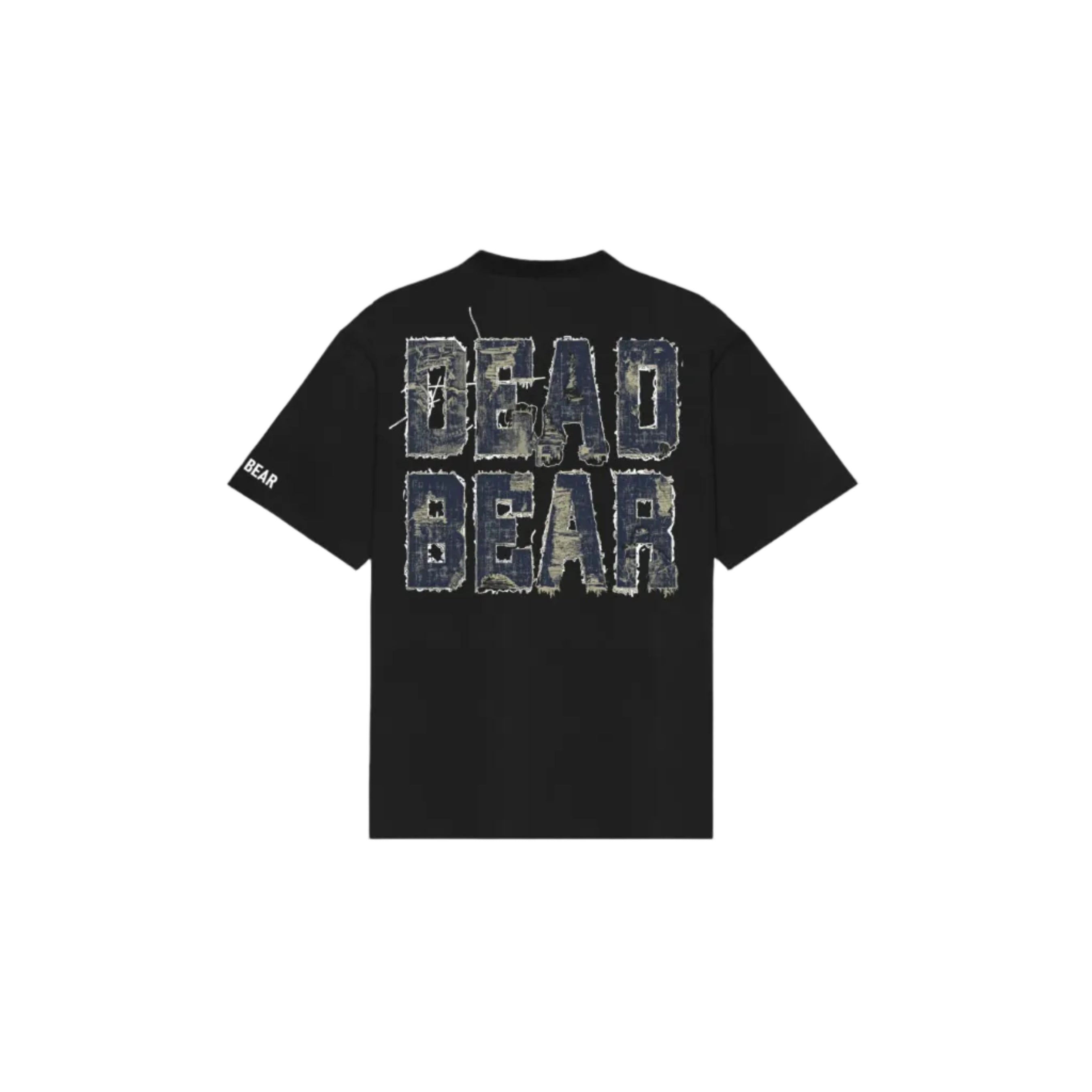 Fake Denim Tee Black