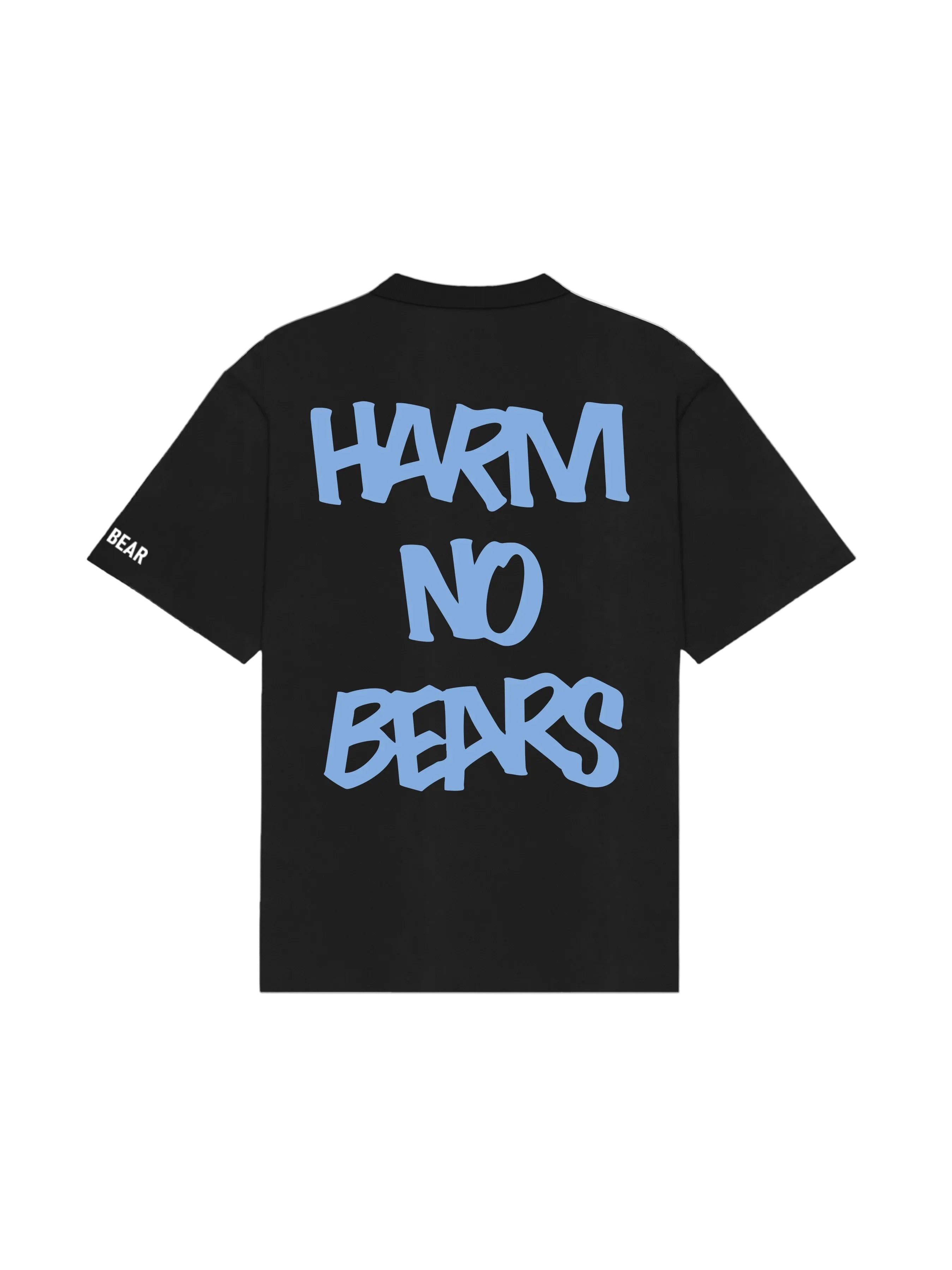 Harm No Bear Tee Black 2.0