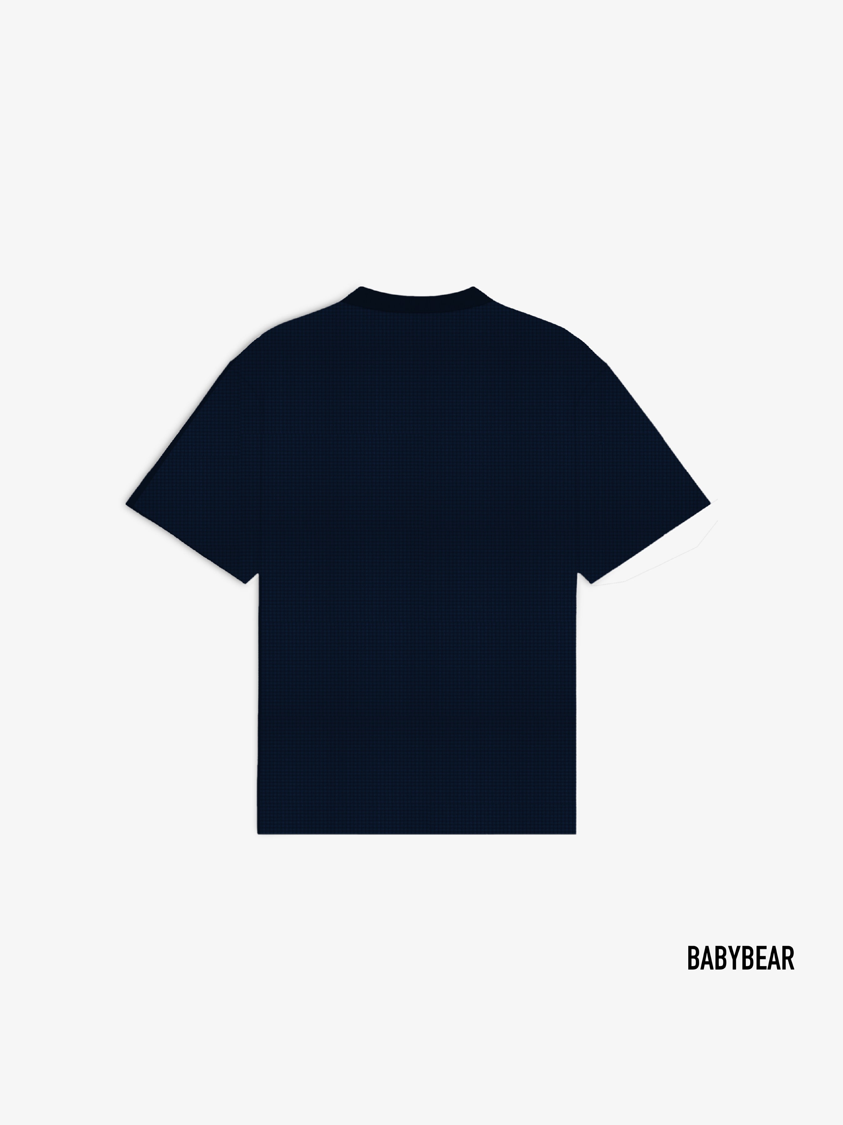 Babybear Waffle Tee Navy