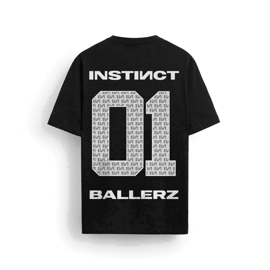 Ballerz 01 - Oversized T-shirt (Black)