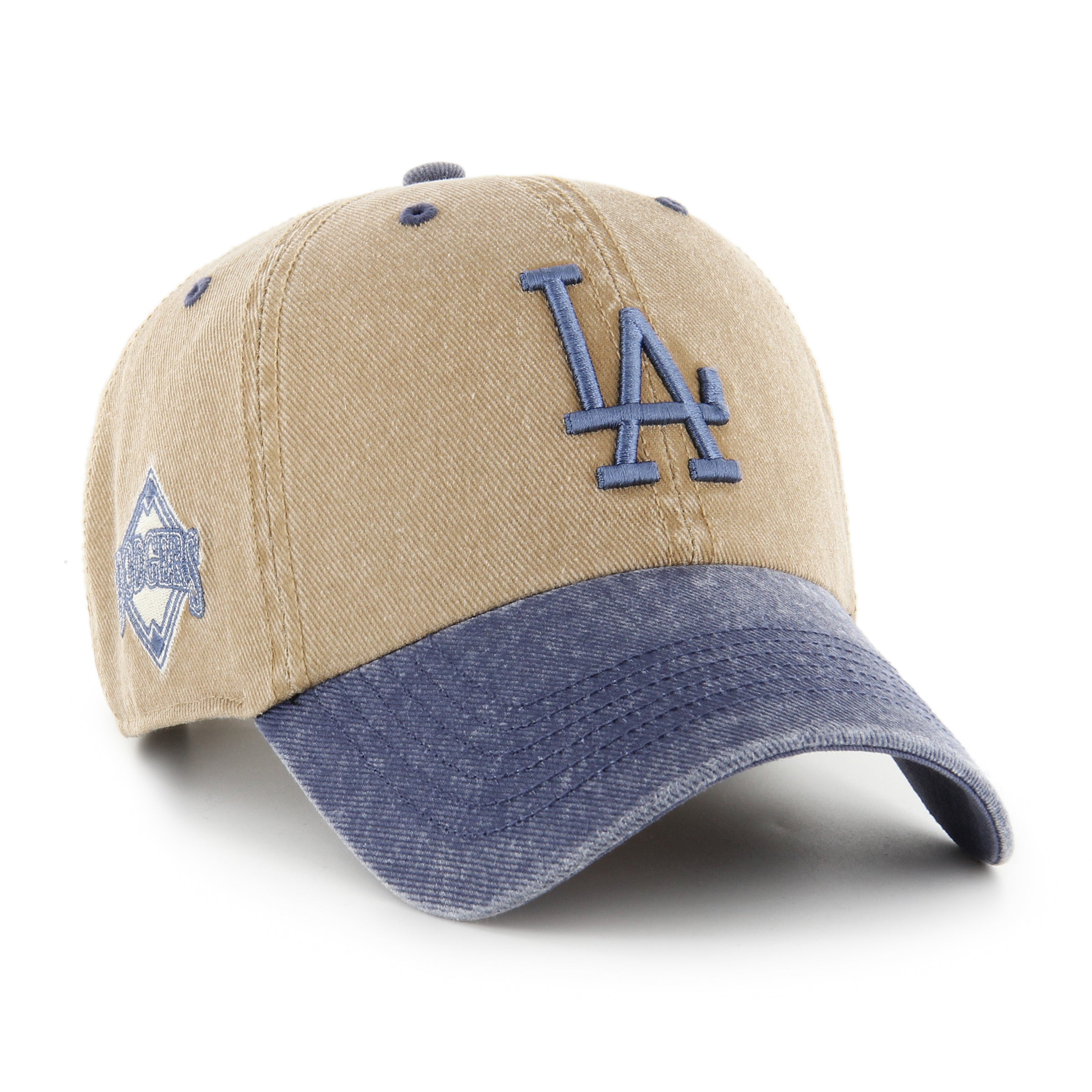LA Dodgers Eldin ’47 CLEAN UP Khaki Cap