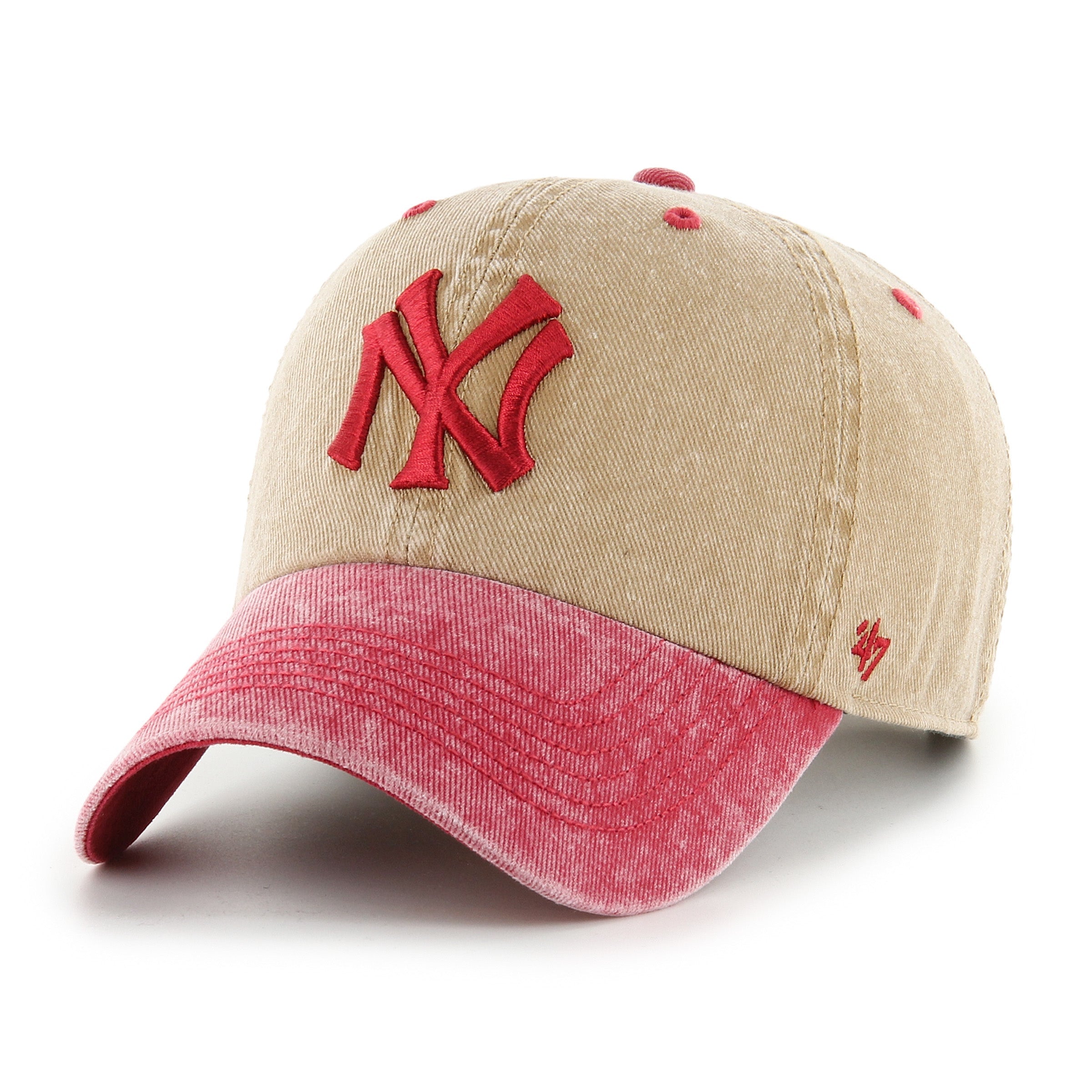 New York Yankees Eldin ’47 CLEAN UP Khaki Cap