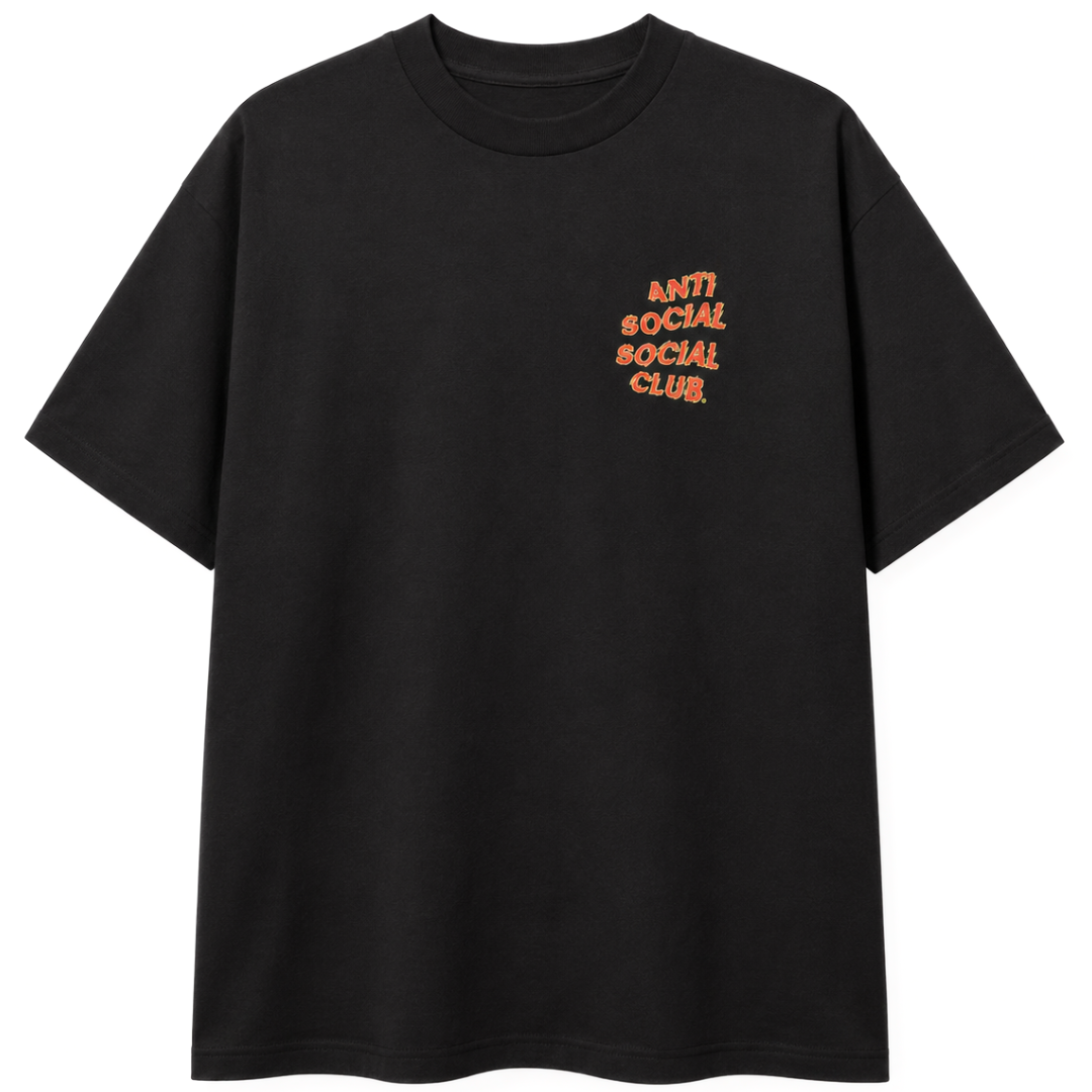 ANTI SOCIAL SOCIAL CLUB MANIAC SHORT SLEEVE TEE BLACK