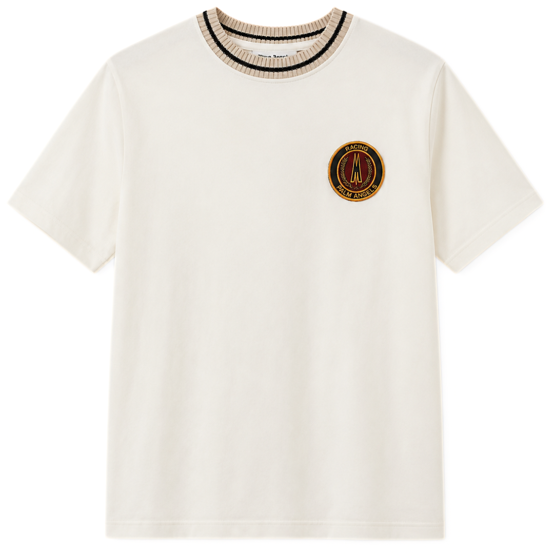PALM ANGELS X MONCLEAR TEE WHITE