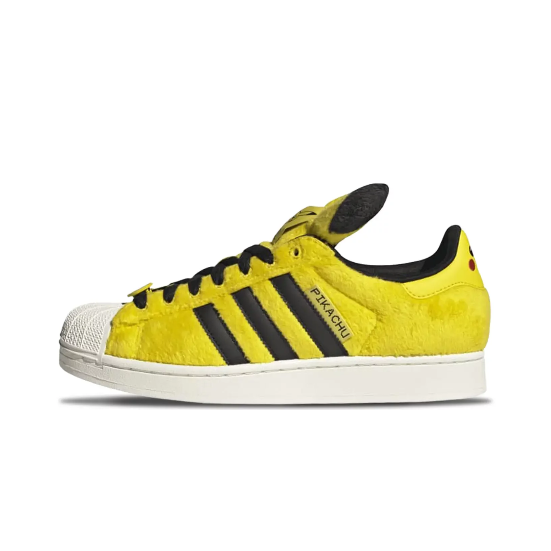 adidas Superstar Pokémon Pikachu Yellow