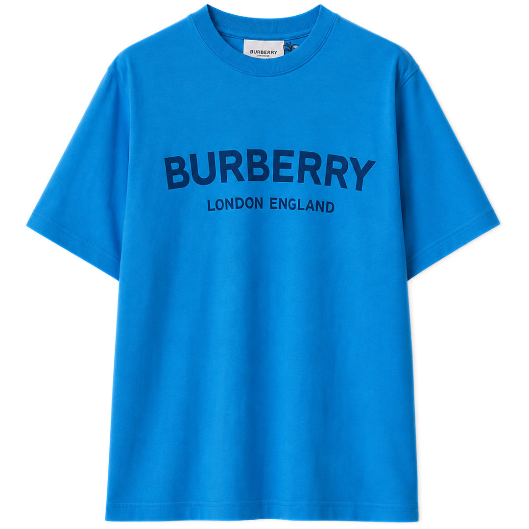 BURBERRY ELLISON TEE BLK BLUE