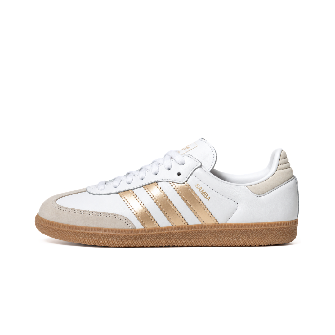 adidas Samba OG White Wonder Gold Metallic (W)