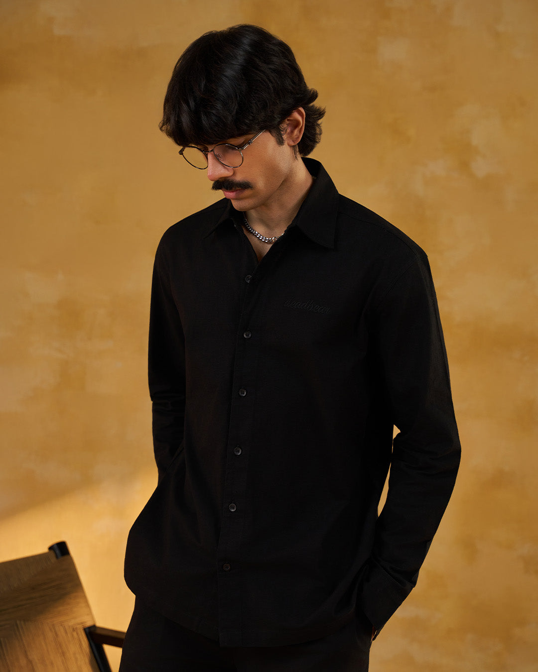 Co-ord Shirt Black