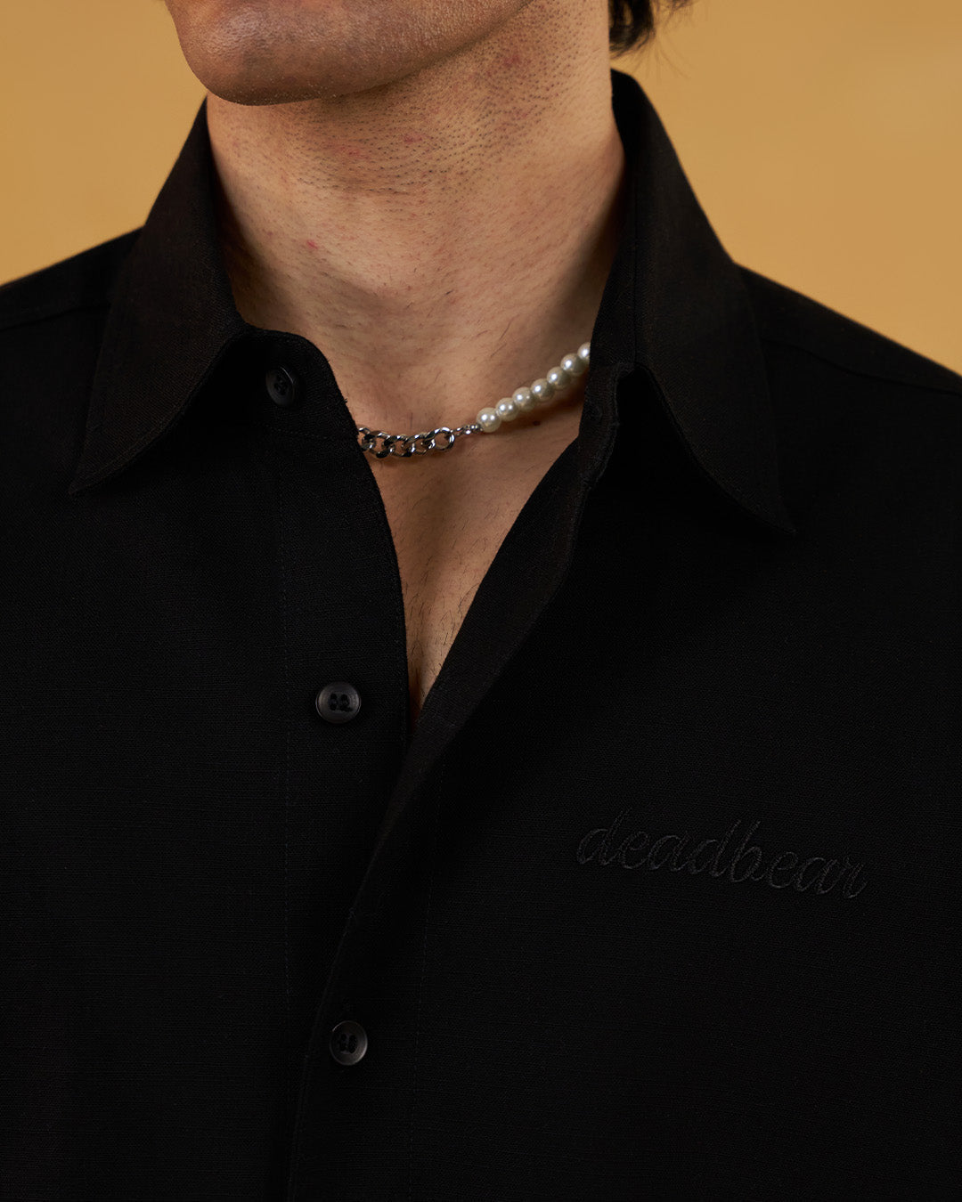 Co-ord Shirt Black