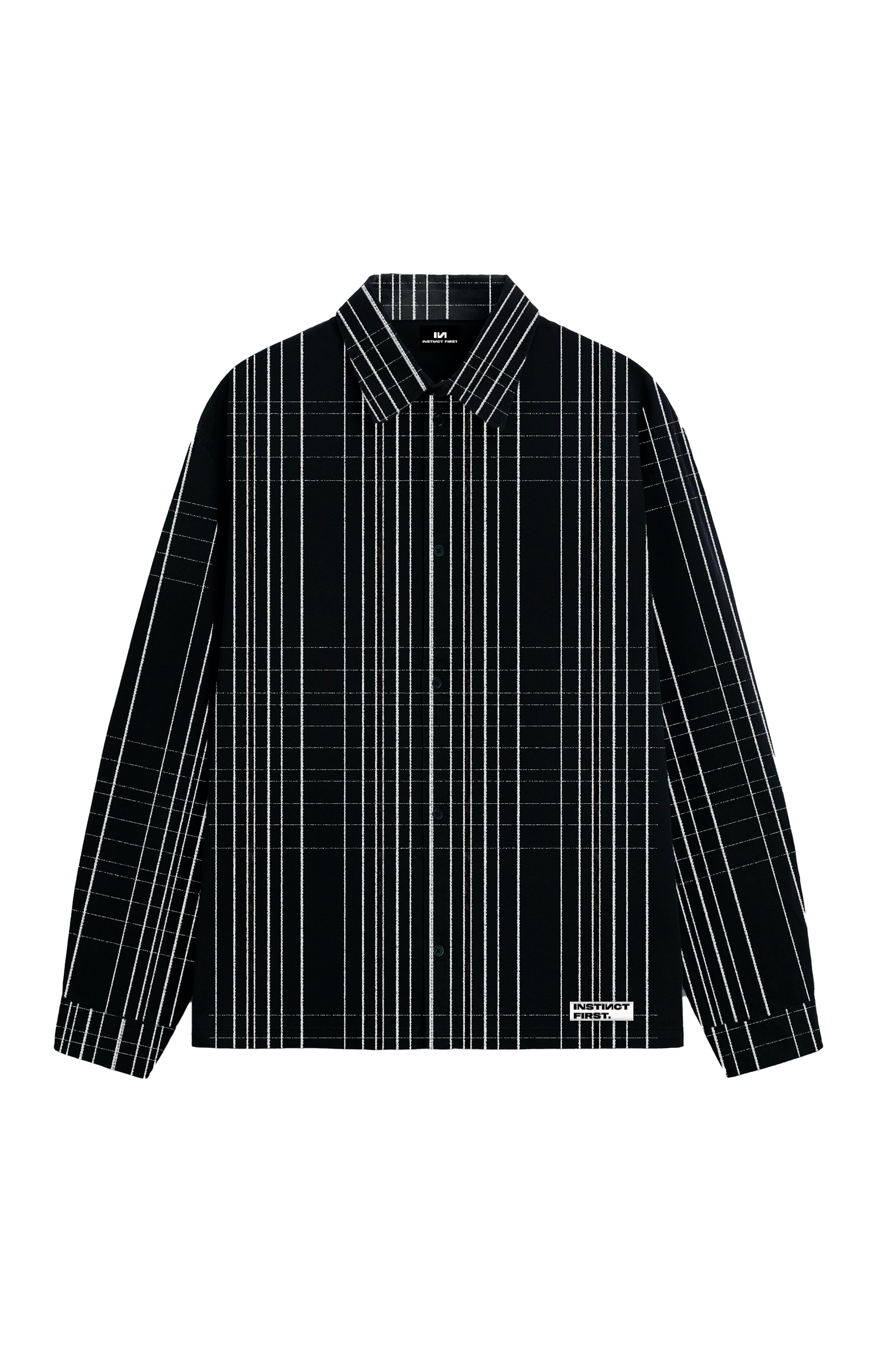 Distorted Shirt - (Black)