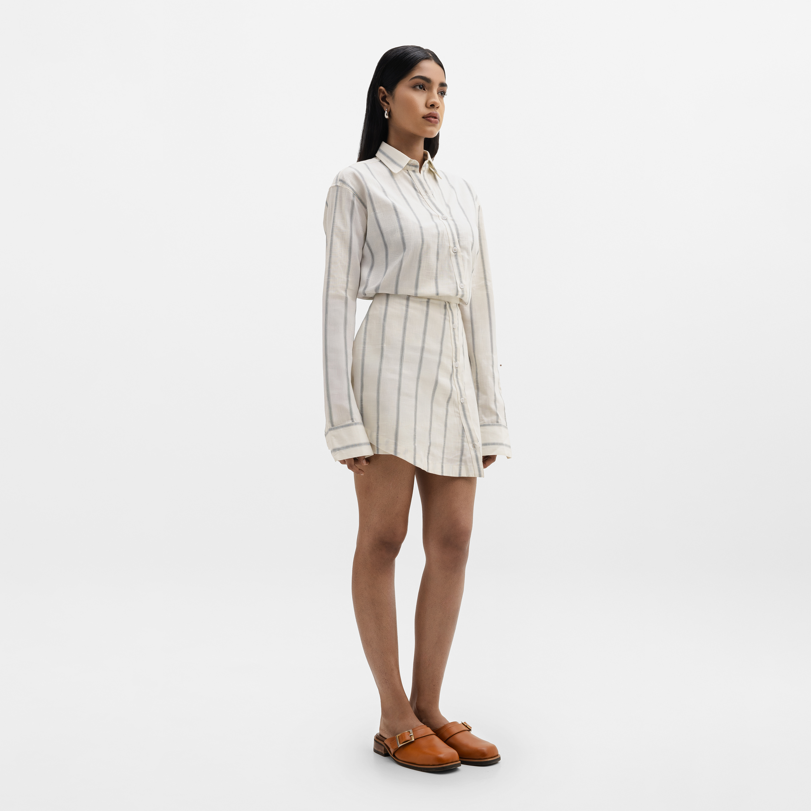 BUTTON DOWN SKORT