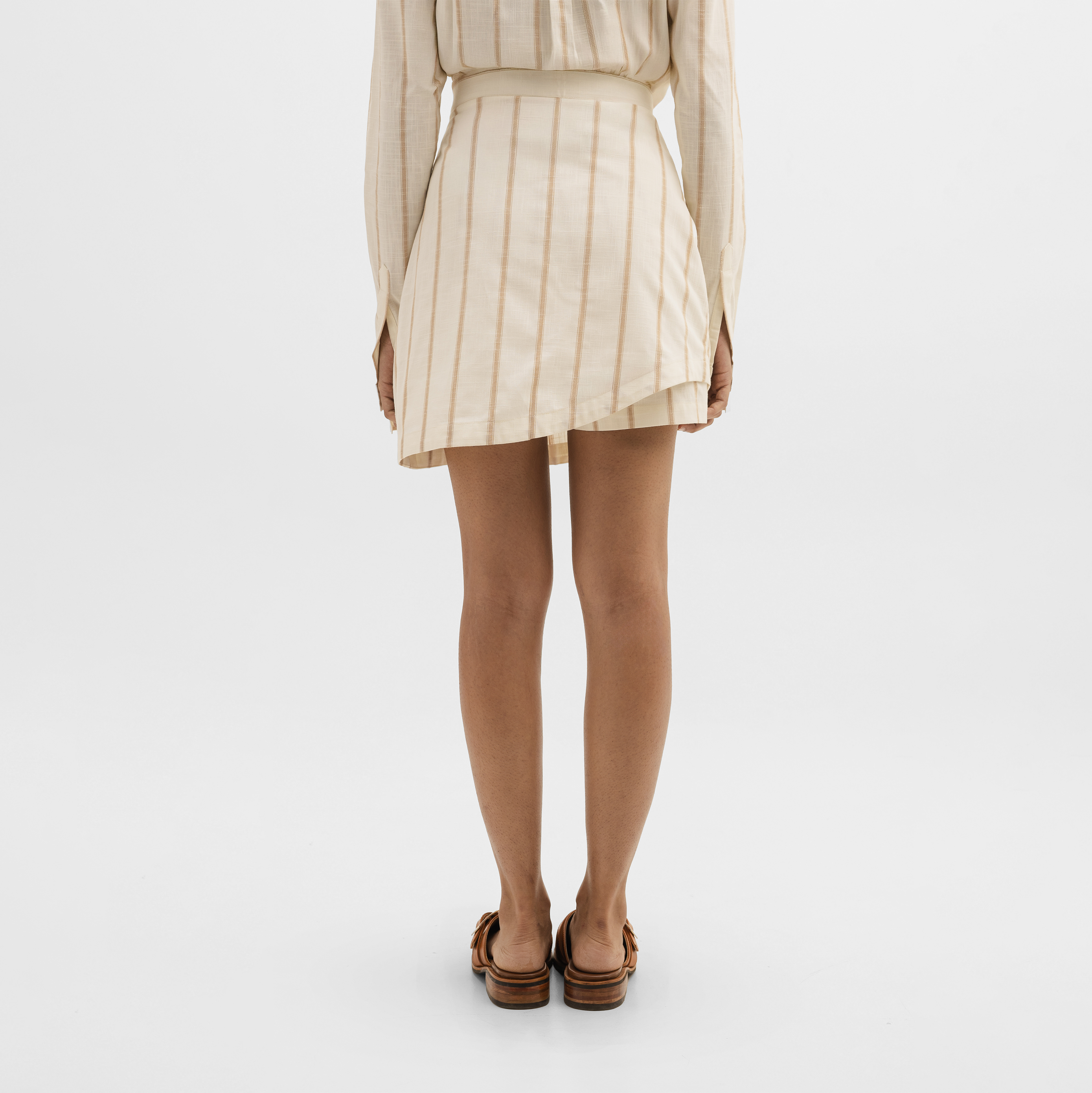 BUTTON DOWN SKORT