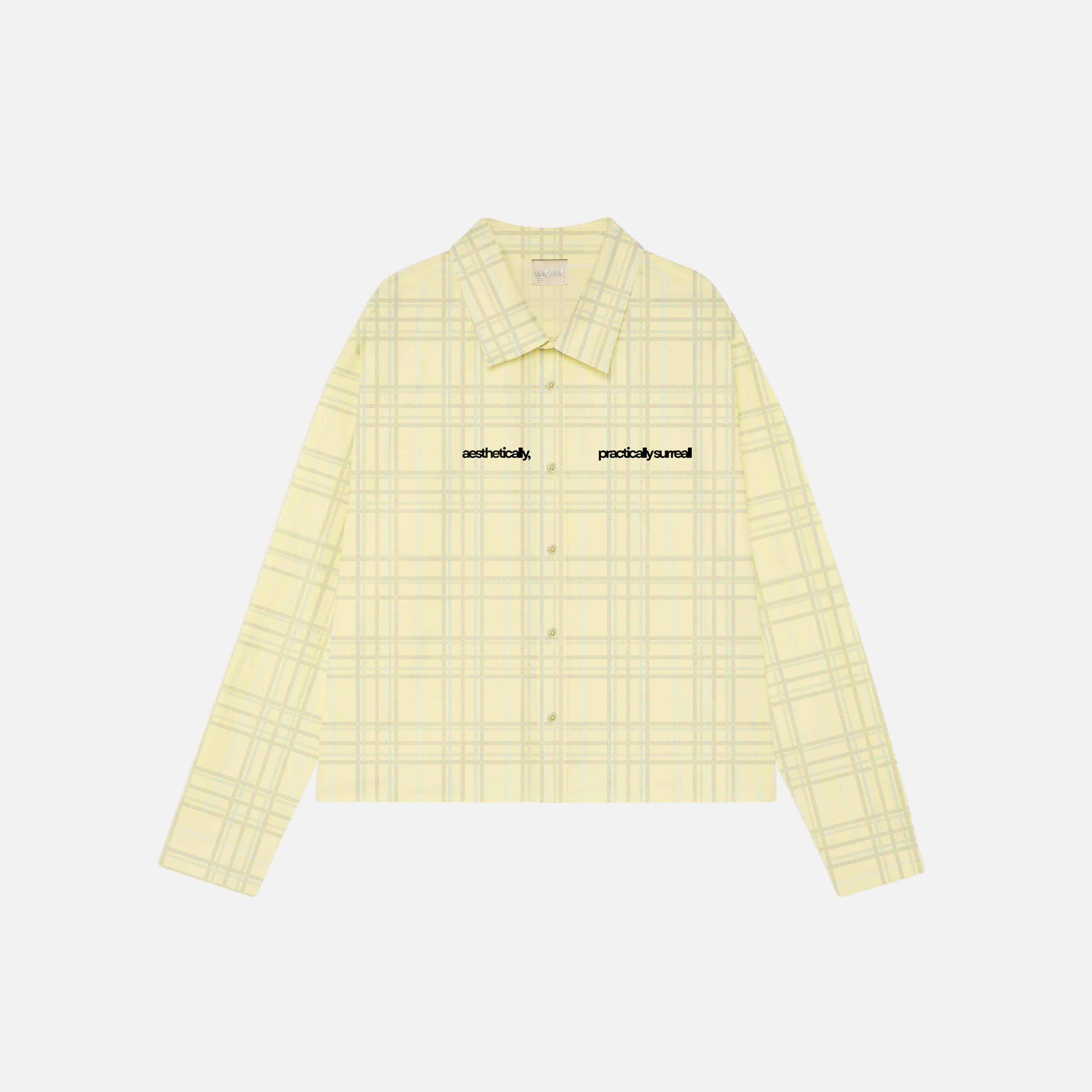 Burnt Toast Box Shirt | Pale Yellow