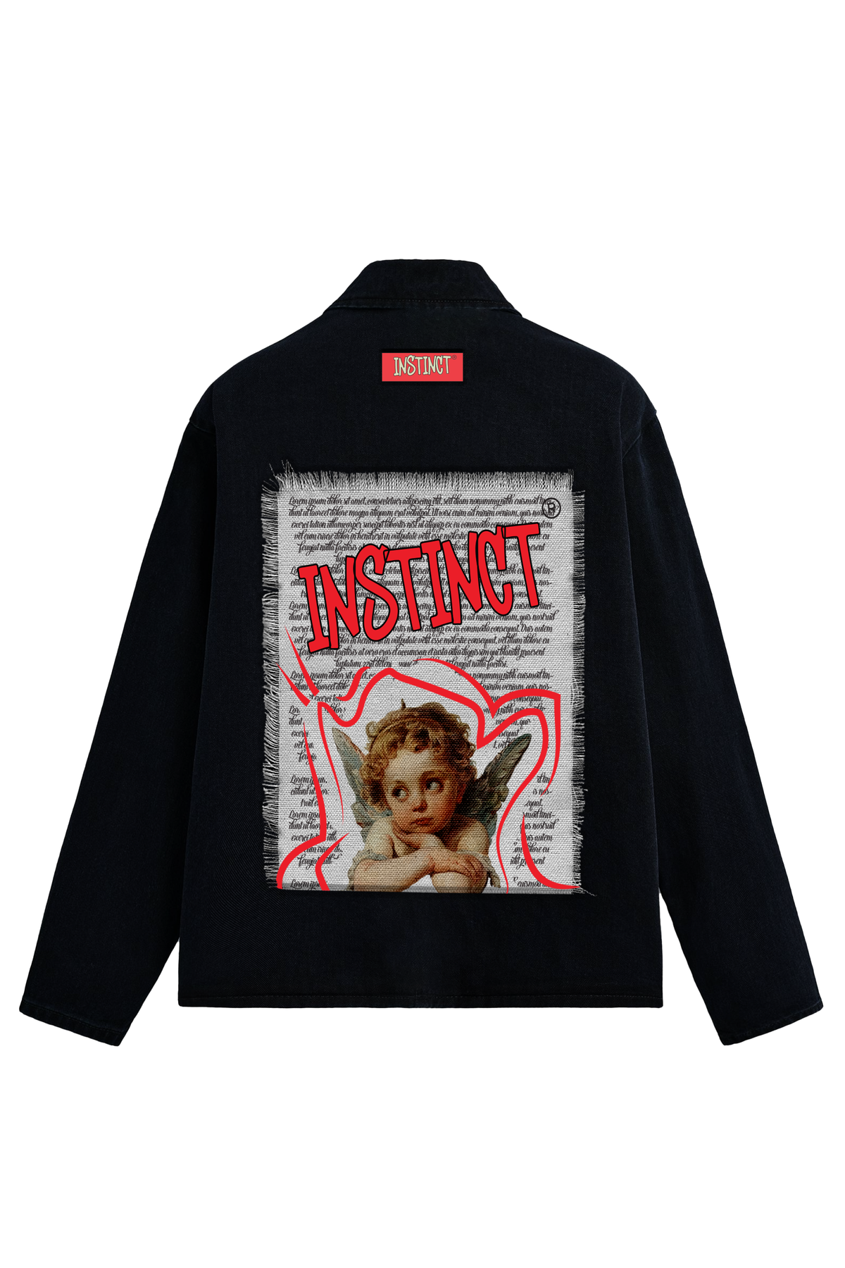 Old School Shacket - (Black)