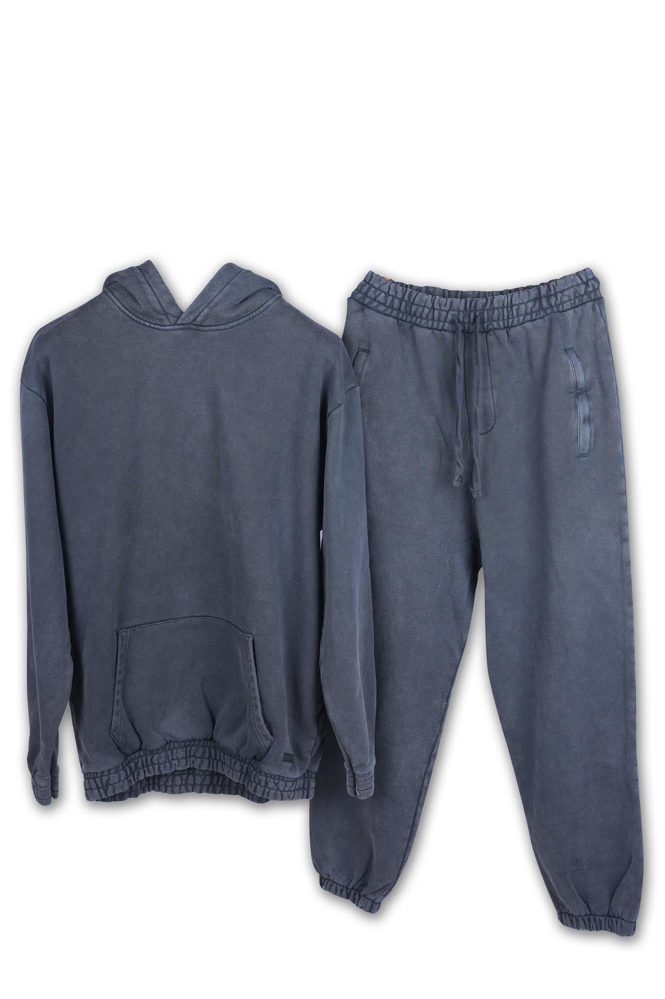 OVERDYED HEAVY WEIGHT CO-ORD SET (BLACK)