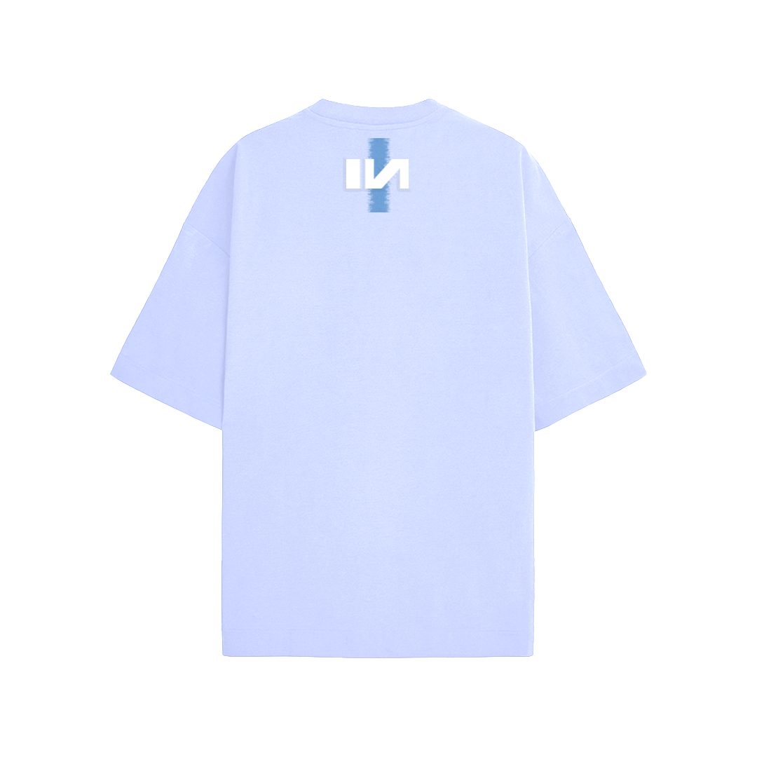 Blue Moon - Oversized T-shirt (White)