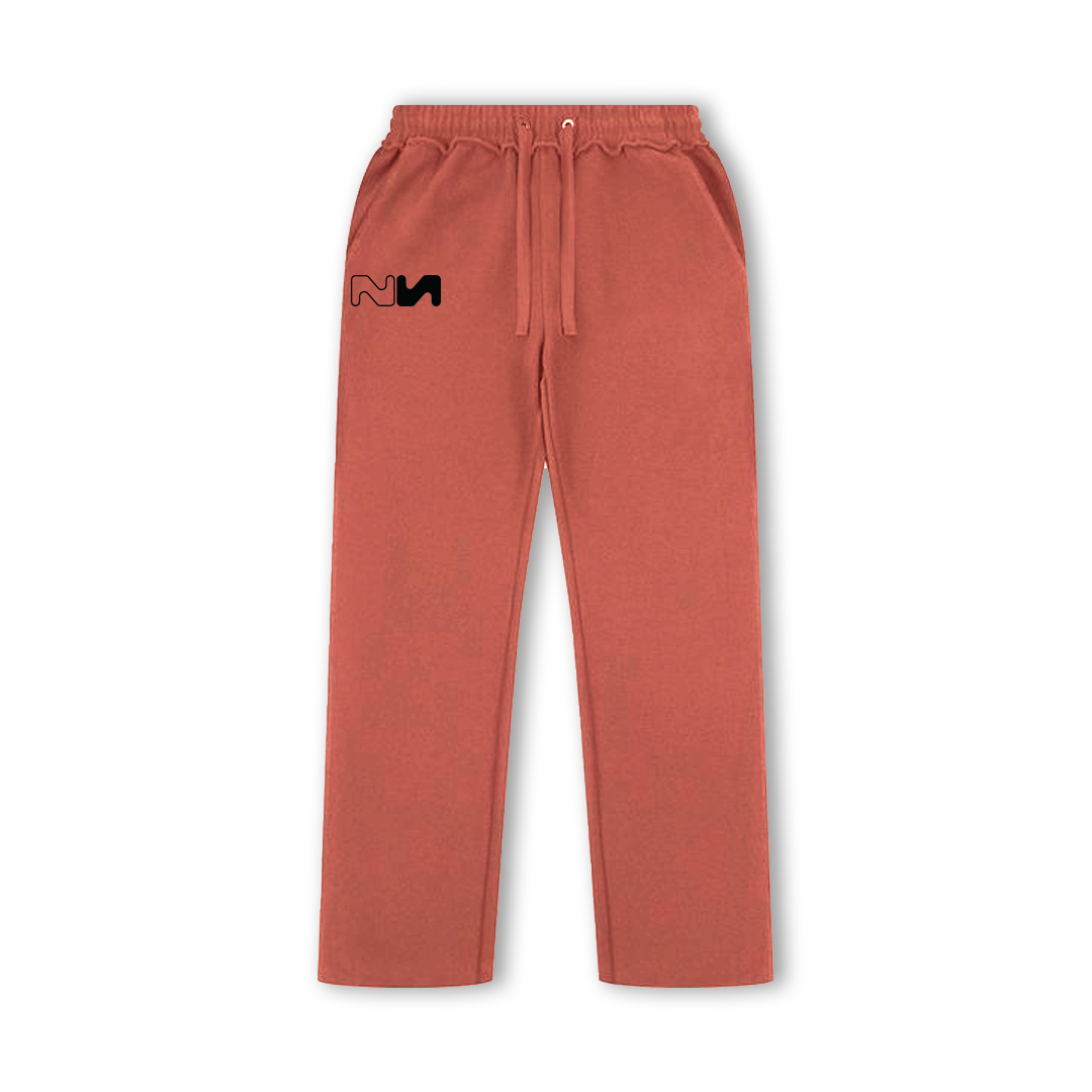 Sweatpants - (Brick Red)