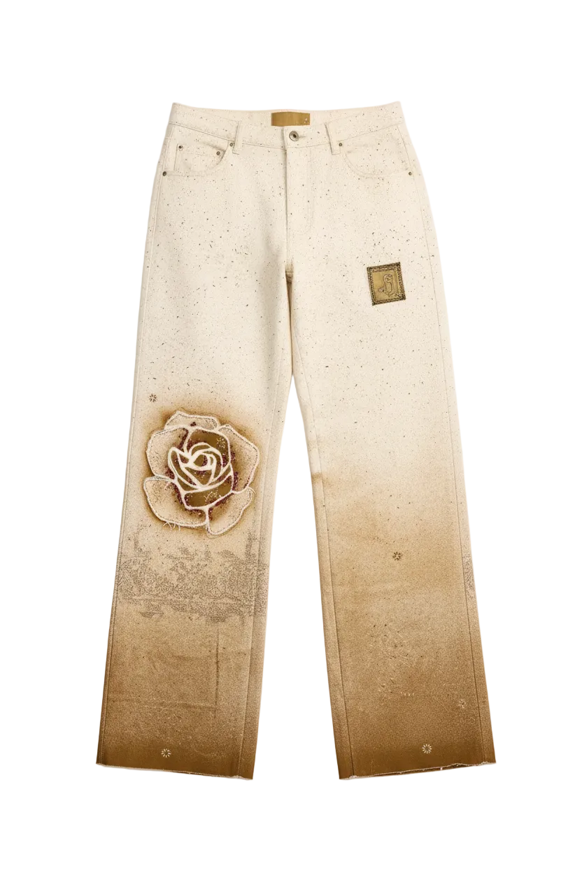 Burning Flower Handmade - Pants