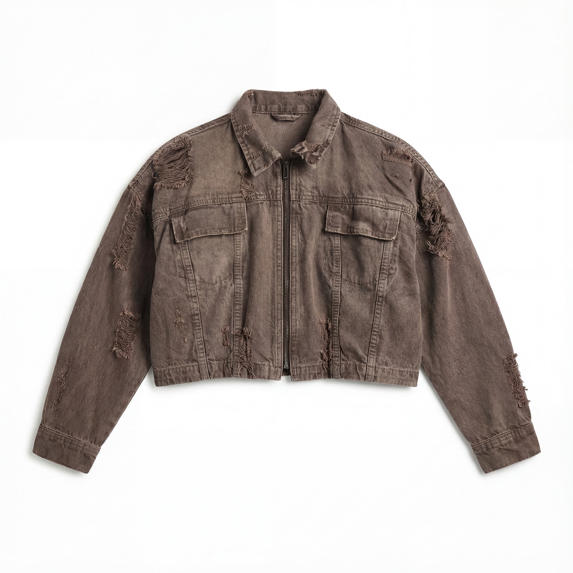 Lilac Cropped Jacket