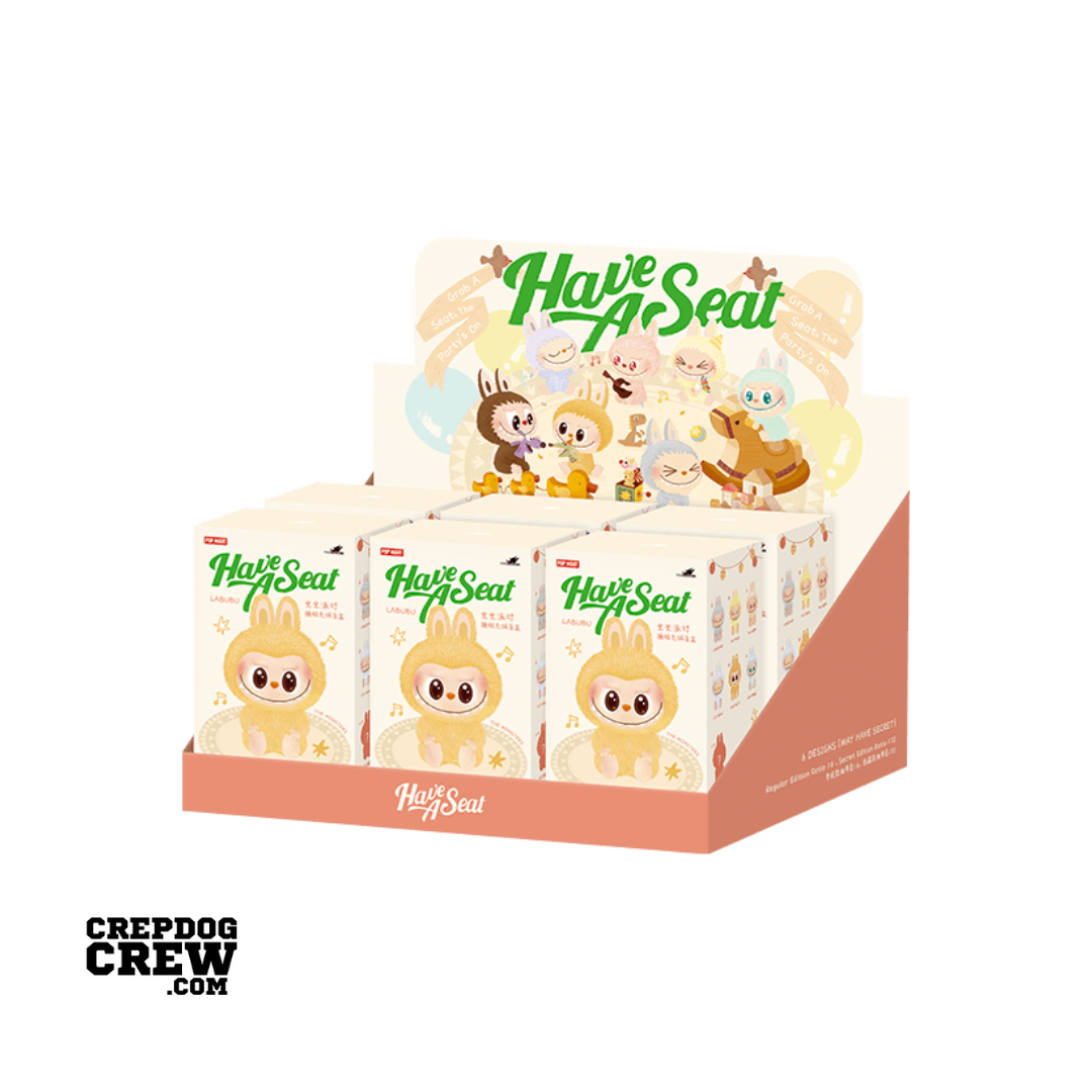 Pop Mart Labubu The Monsters Have a Seat Vinyl Plush Sealed Case (Pack Pop Mart Labubu The Monsters Have a Seat Vinyl Plush Sealed Case (Pack