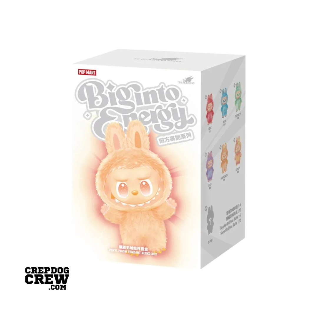 Pop Mart Labubu The Monsters Big into Energy Series Vinyl Plush Pendant Sealed Case (PACK OF 1)